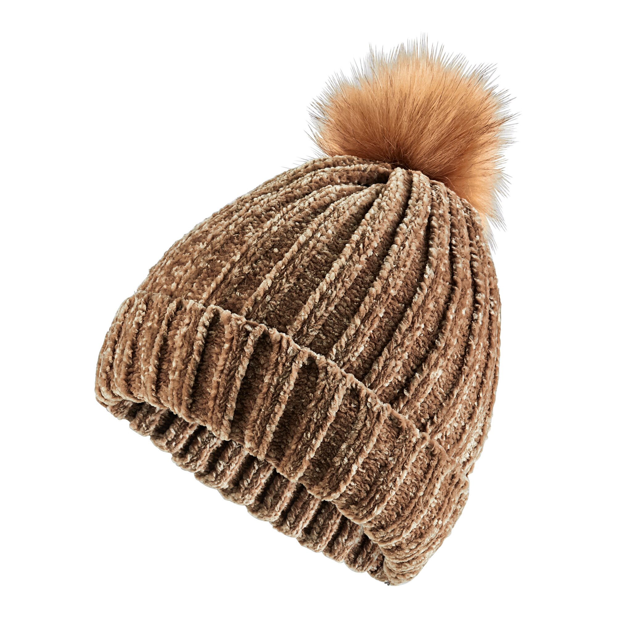 Chenille-Mütze Bommel