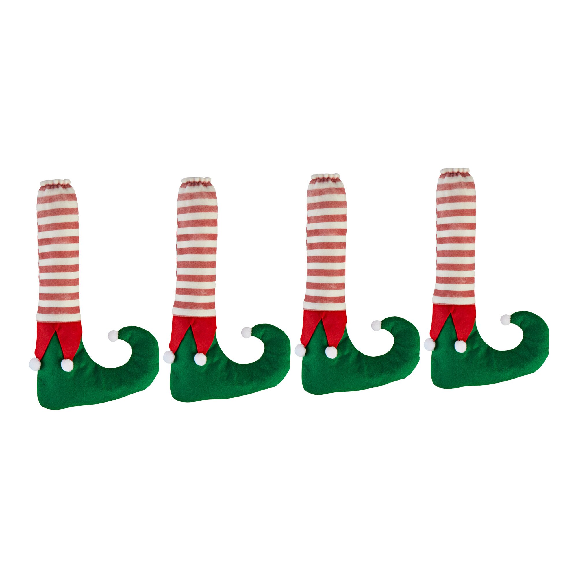 Stuhlsocken Weihnachtswichtel, 4 Stück
