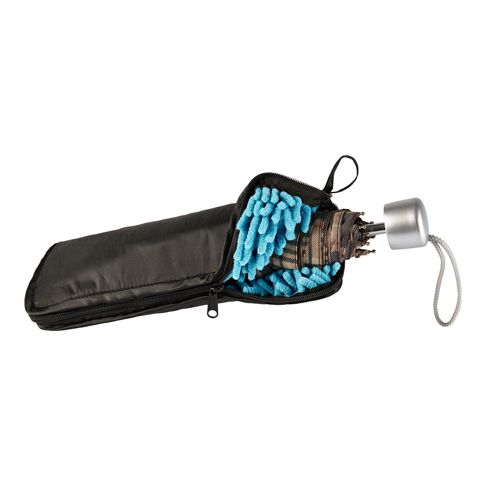 genialo® Trockenbeutel Regenschirm, blau