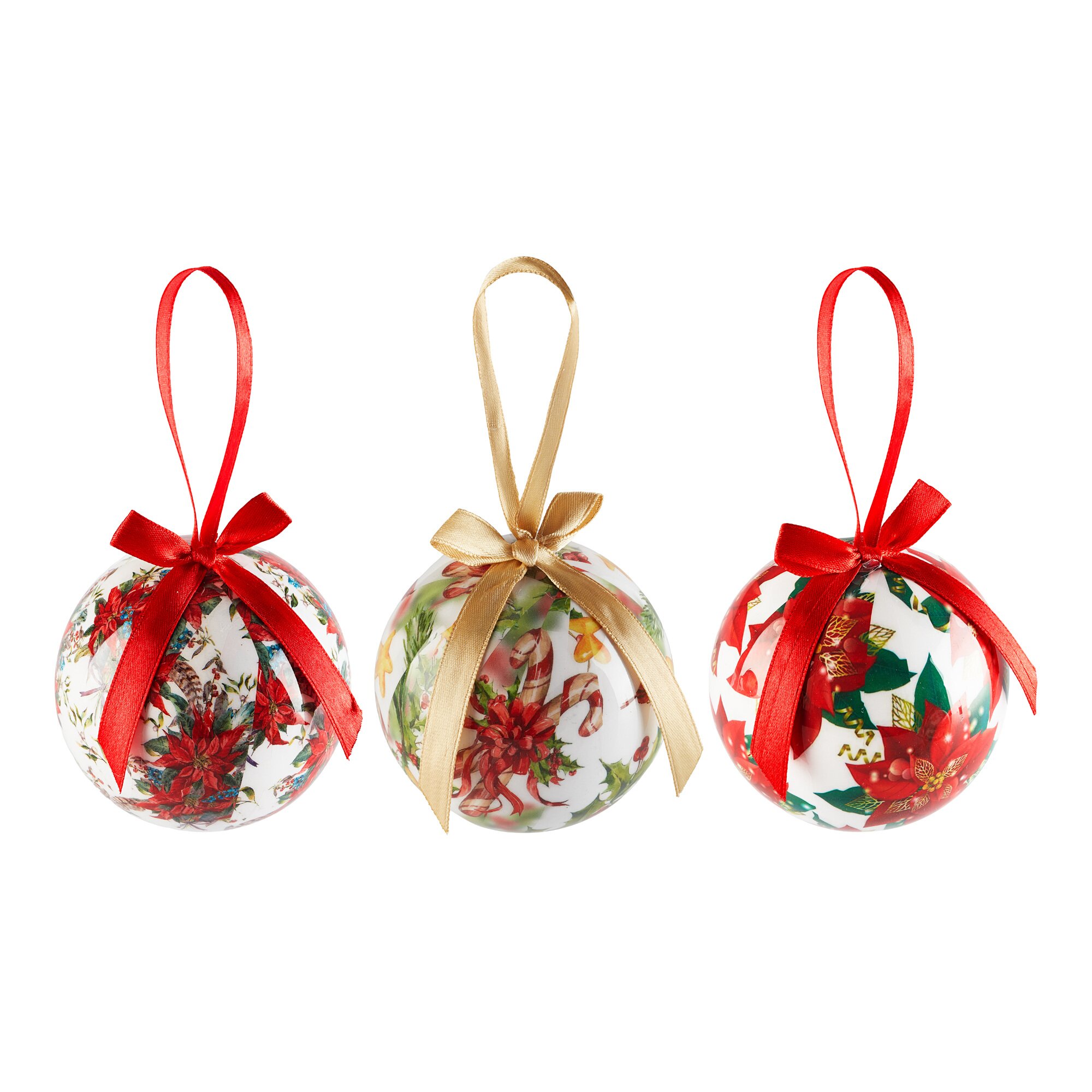 Christbaumkugel-Trio Weihnachten, 3 Stück
