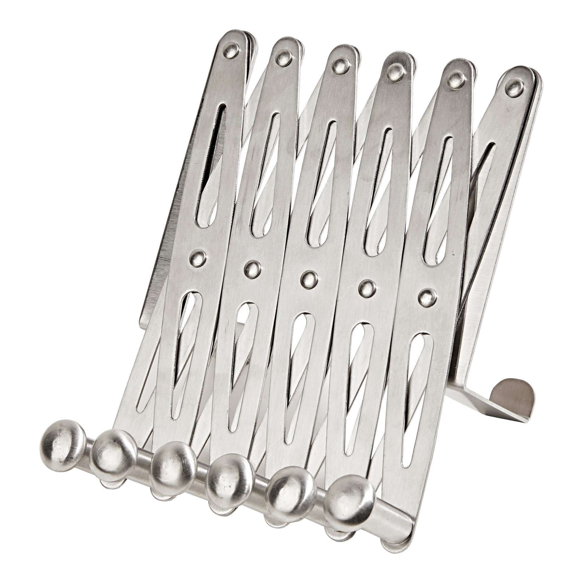 Edelstahl-Türgarderobe Vario