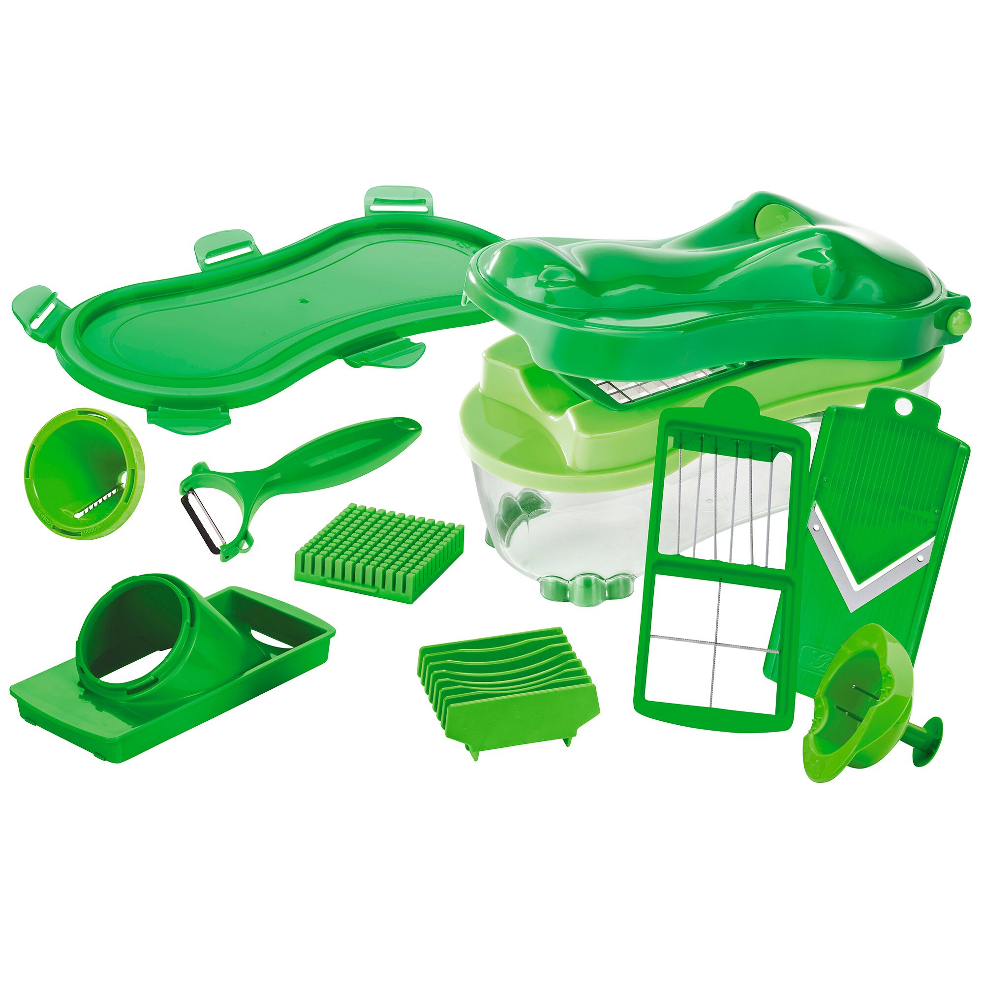 Nicer Dicer Fun Gemüseschneider, 14 Teile