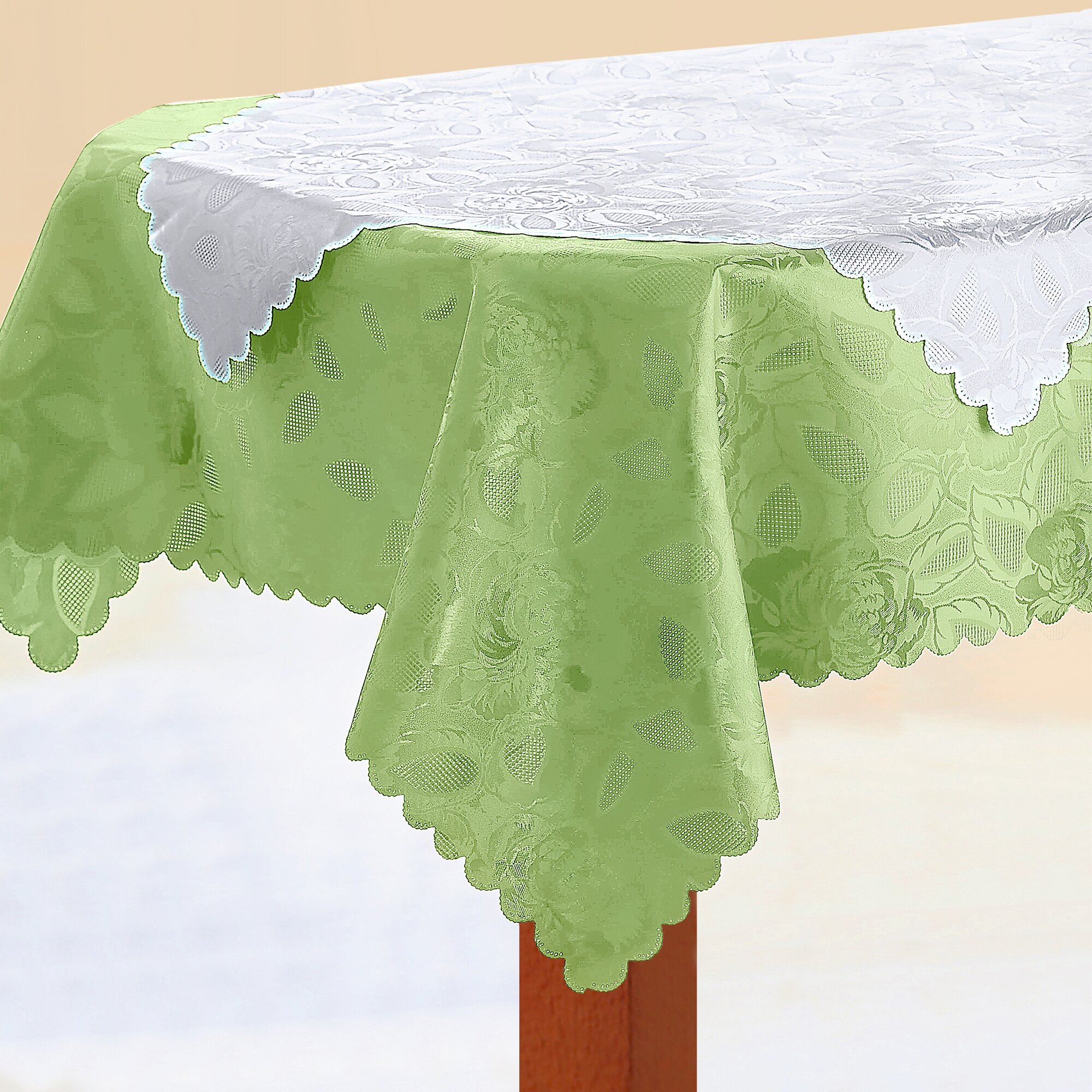 Nappe « Jasmin », vert clair