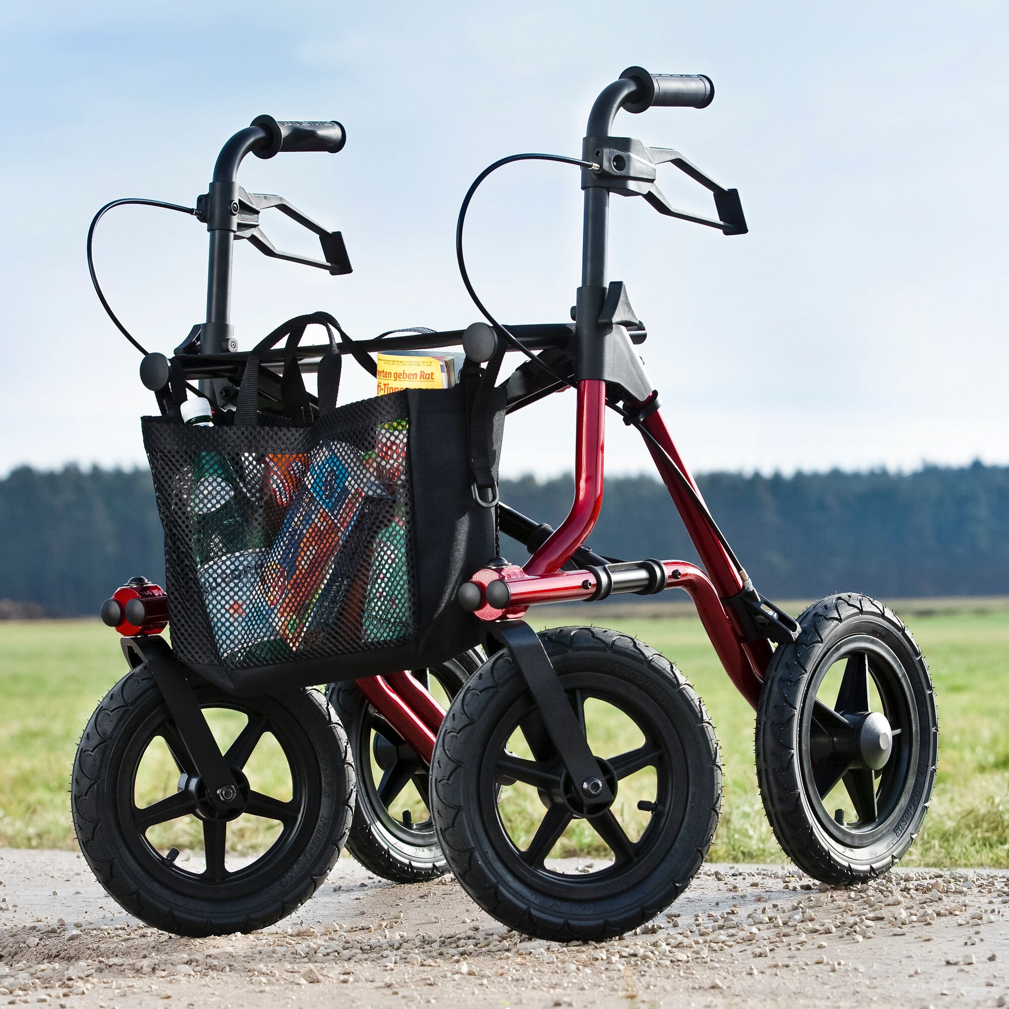 DIETZ REHA PRODUKTE Outdoor-Rollator Taima XC luftbereift