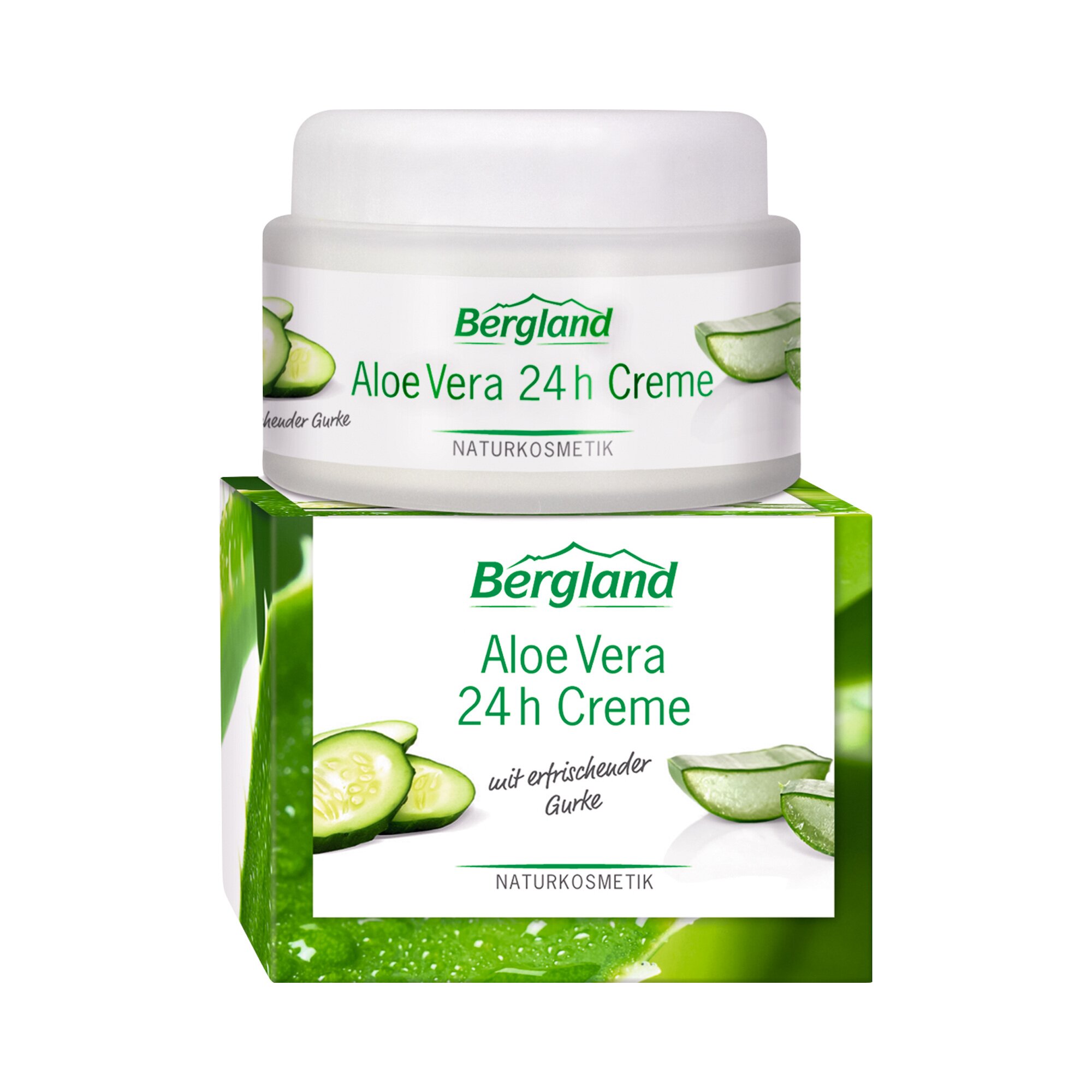 Bergland Aloe Vera 24h Creme, 50 ml