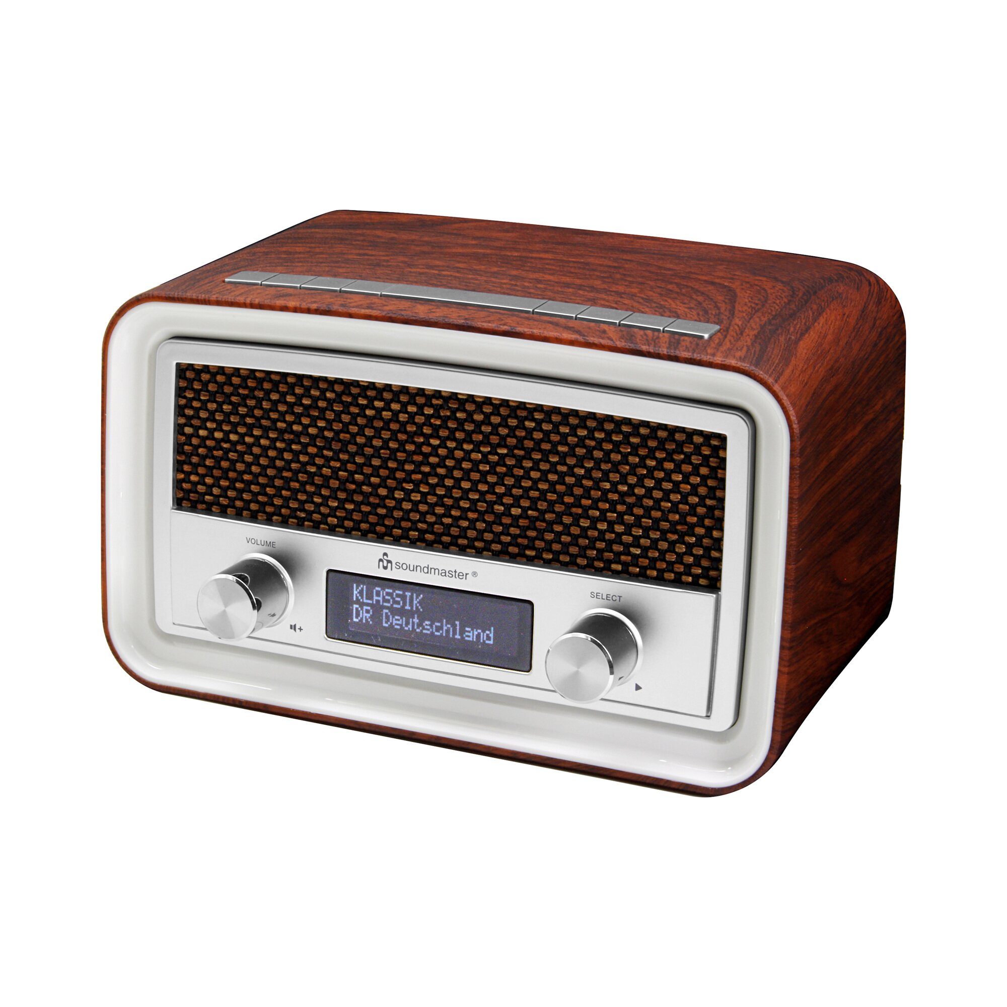 Uhrenradio mit USB-Ladebuchse