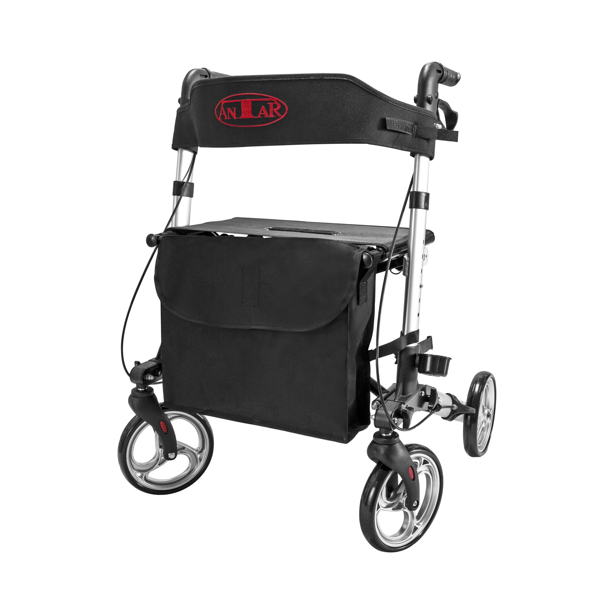 Leichtgewicht-Rollator Premium, Aluminium, silber