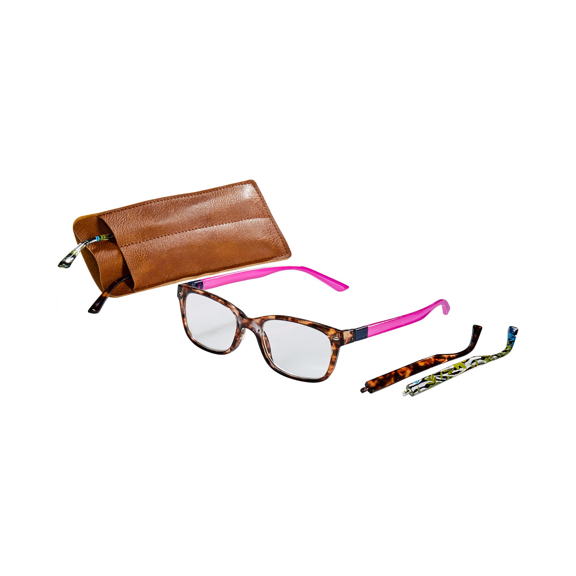 Lunettes de lecture avec branches de rechange « havana avec branches »