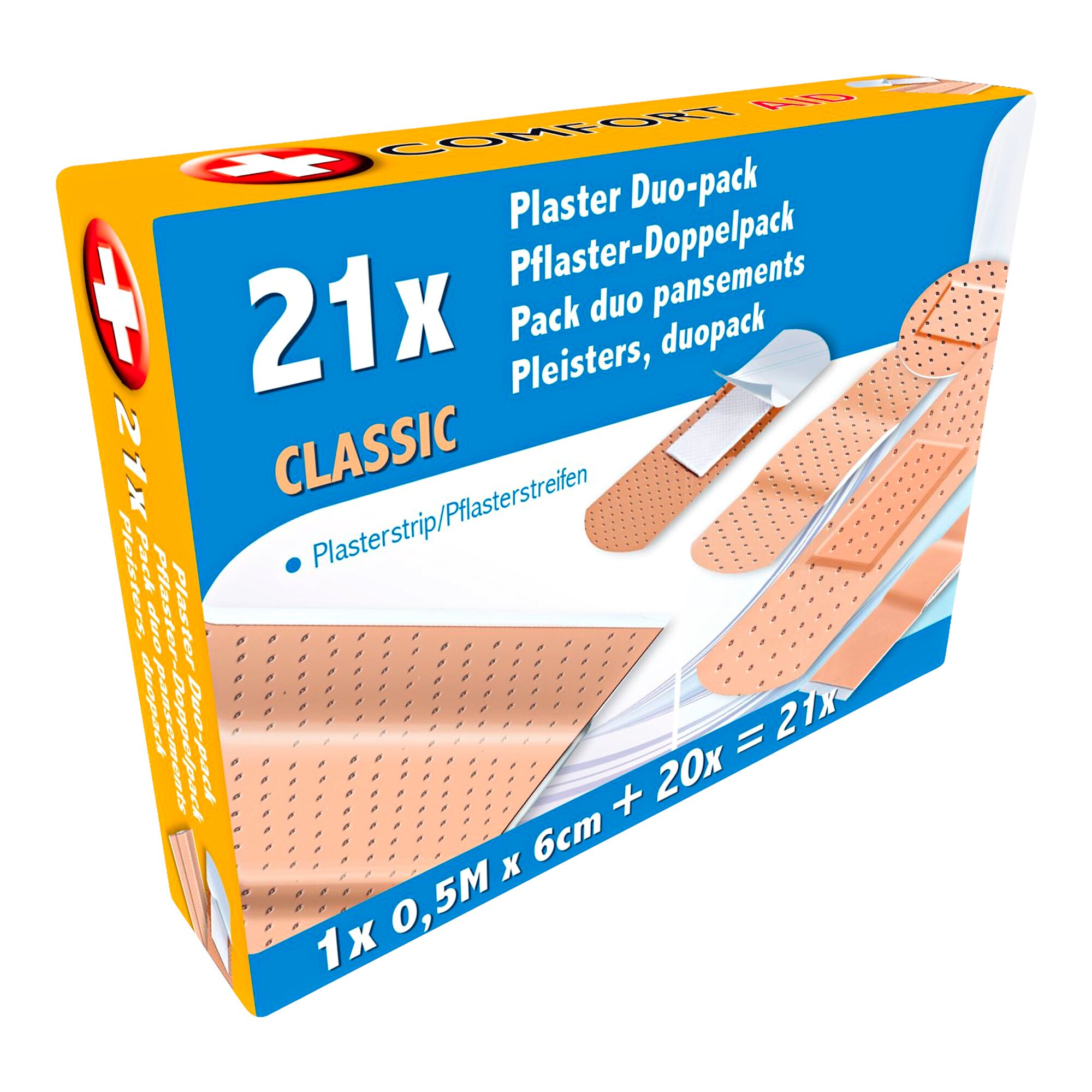 Pflaster Box, 21 Stück
