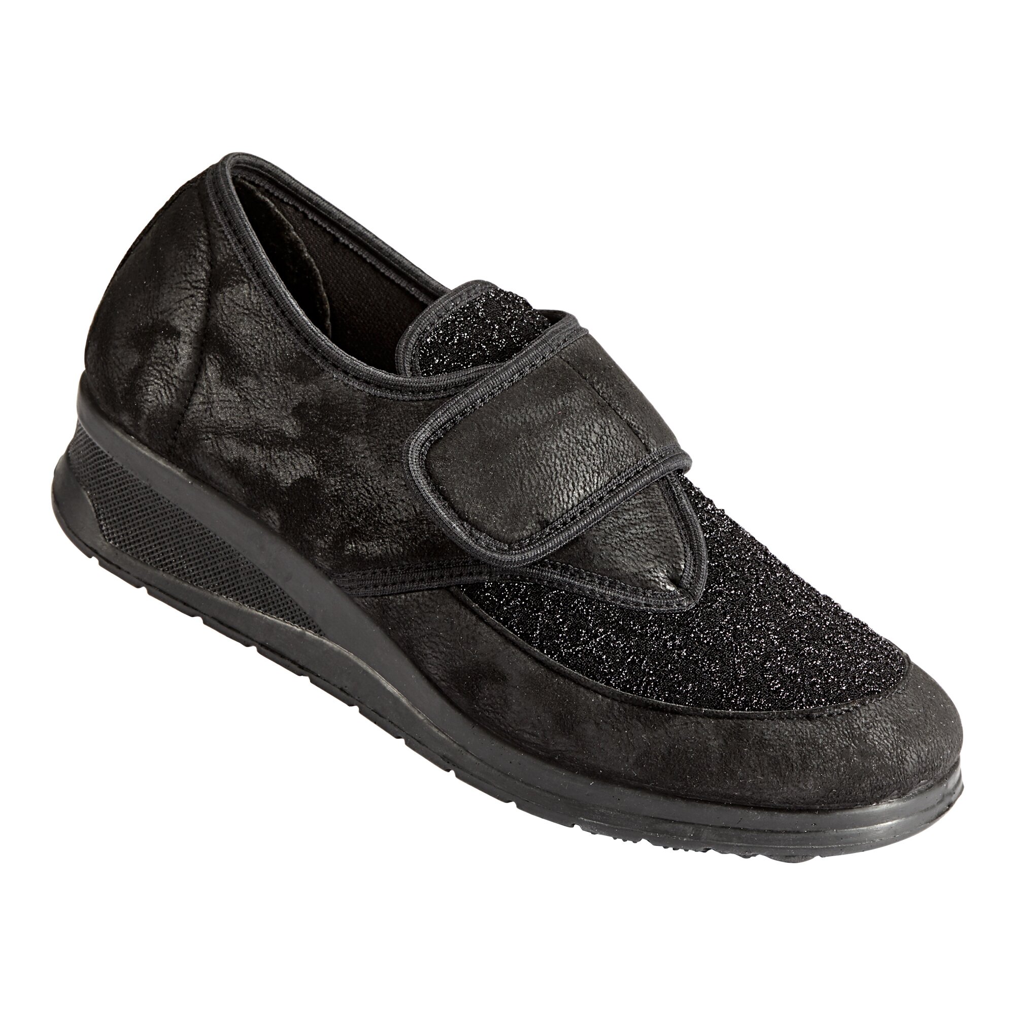 AEROSOFTDamen-Klettschuh mit Stretch, Größe: 38