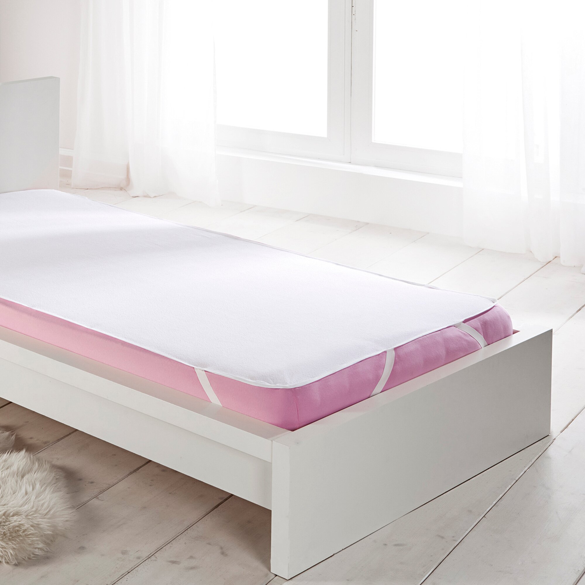 Matratzenschoner Standard, Größe: 1, weiß