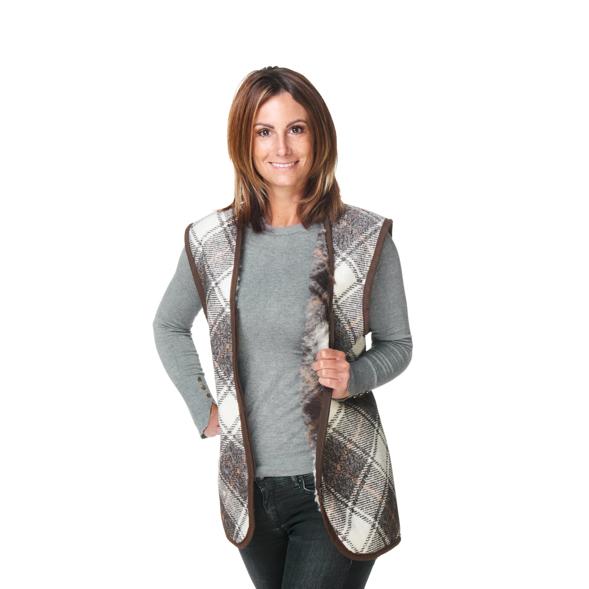 Gilet en laine vierge
