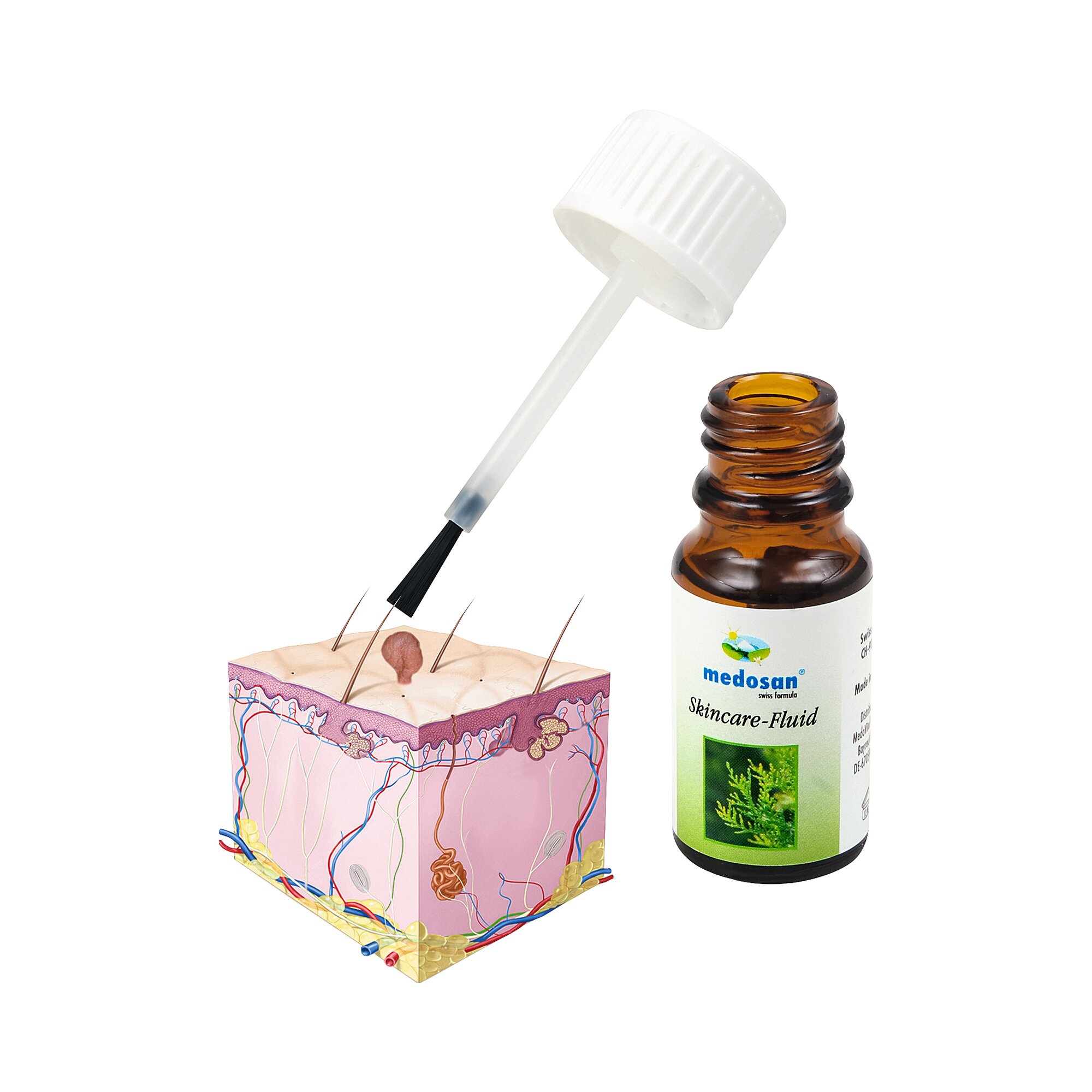 MEDOSAN Warzenentferner Skincare-Fluid, 10 ml
