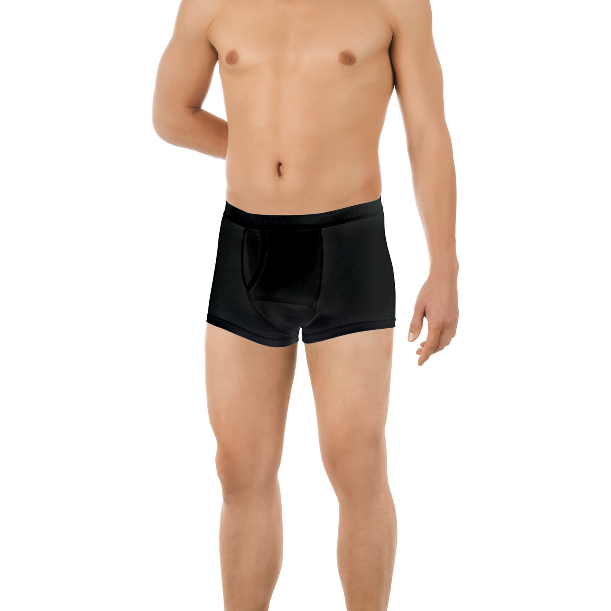 Inkontinenz Herrenshort 250, Größe: M, schwarz