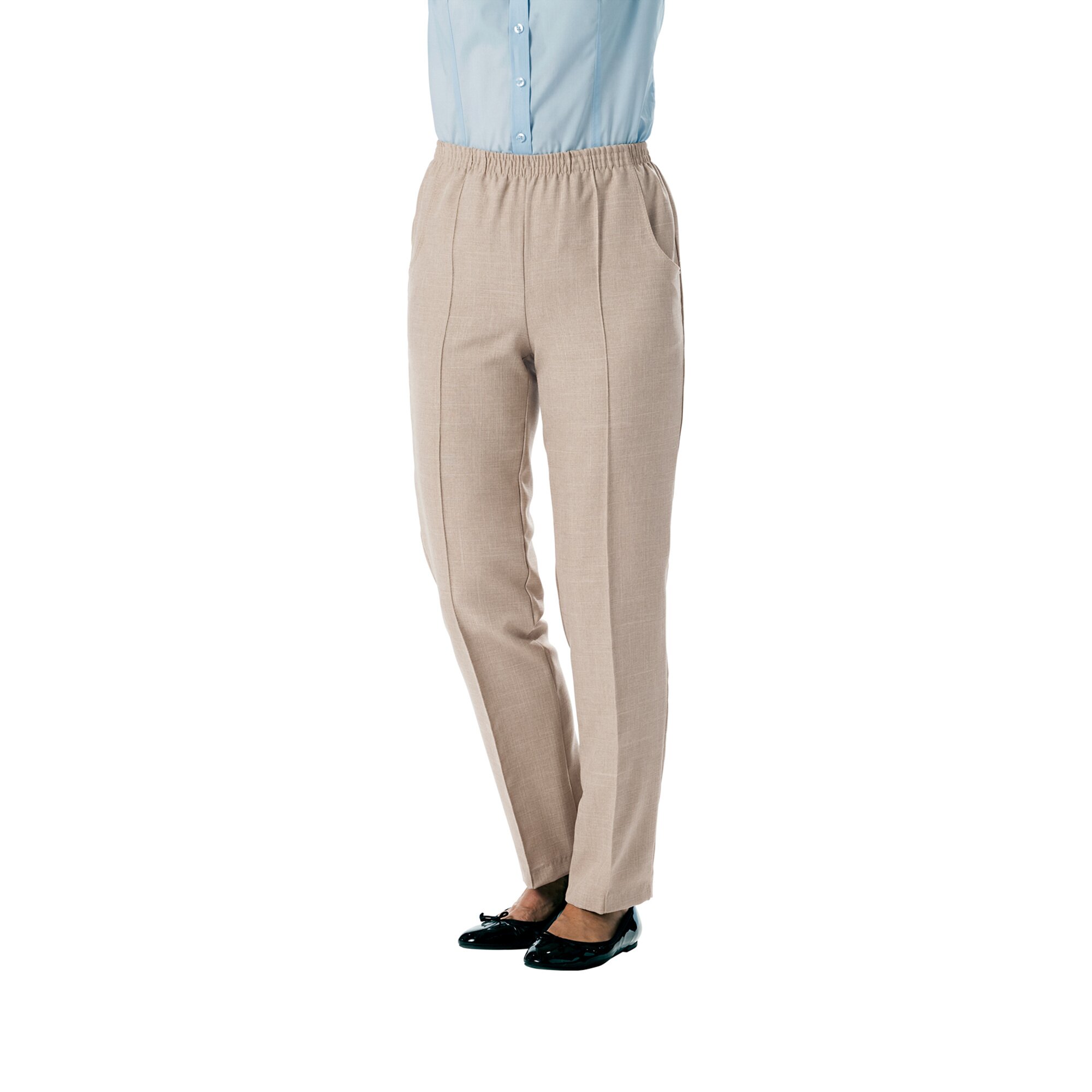 Damen-Hose mit Dehnbund, Größe: 46