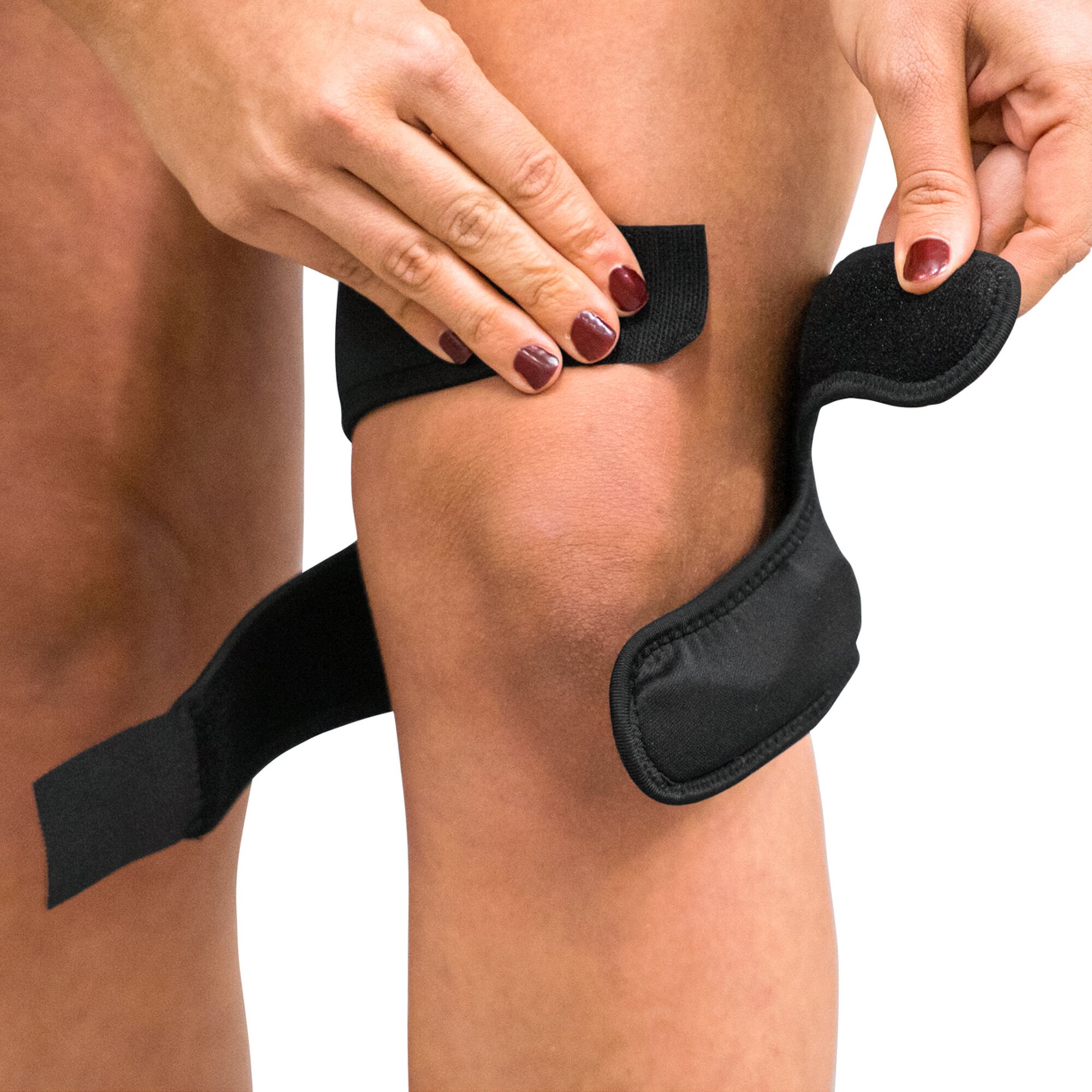 Kniebandage, X-Form