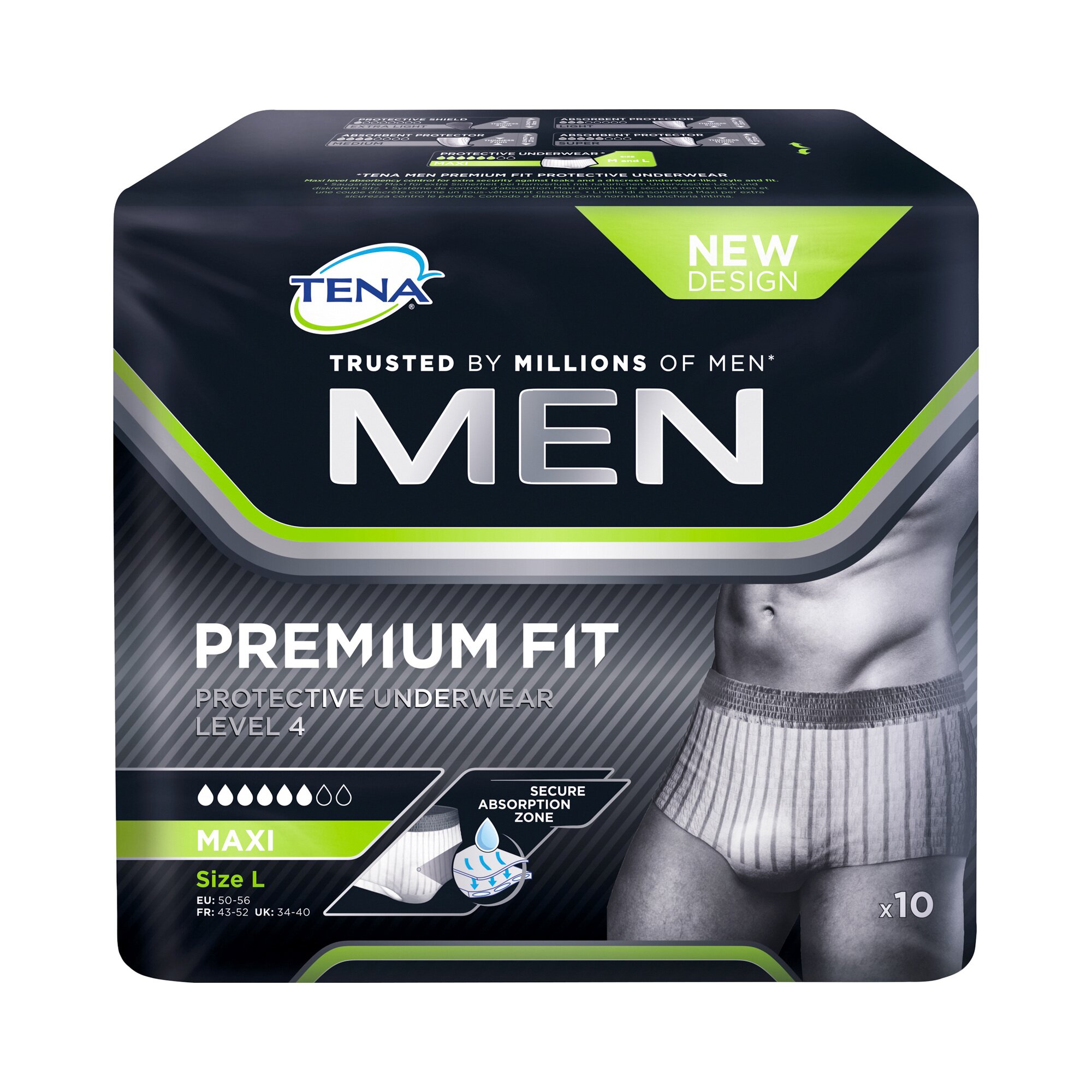 TENA Tena Men Premium Fit, Größe: L