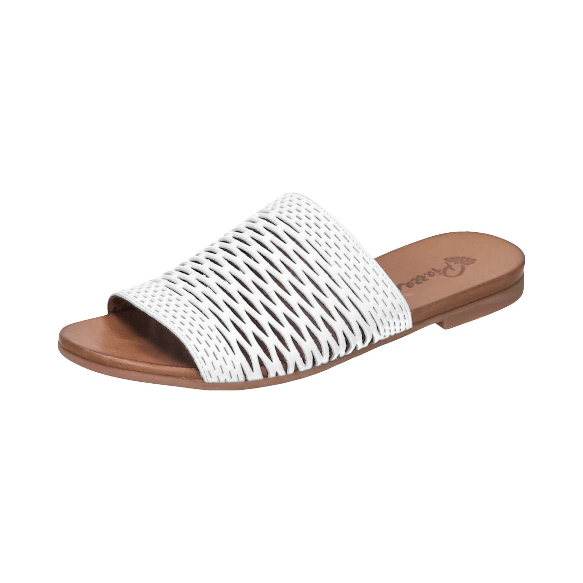 Damen-Pantolette Hagnau, Größe: 39, weiß