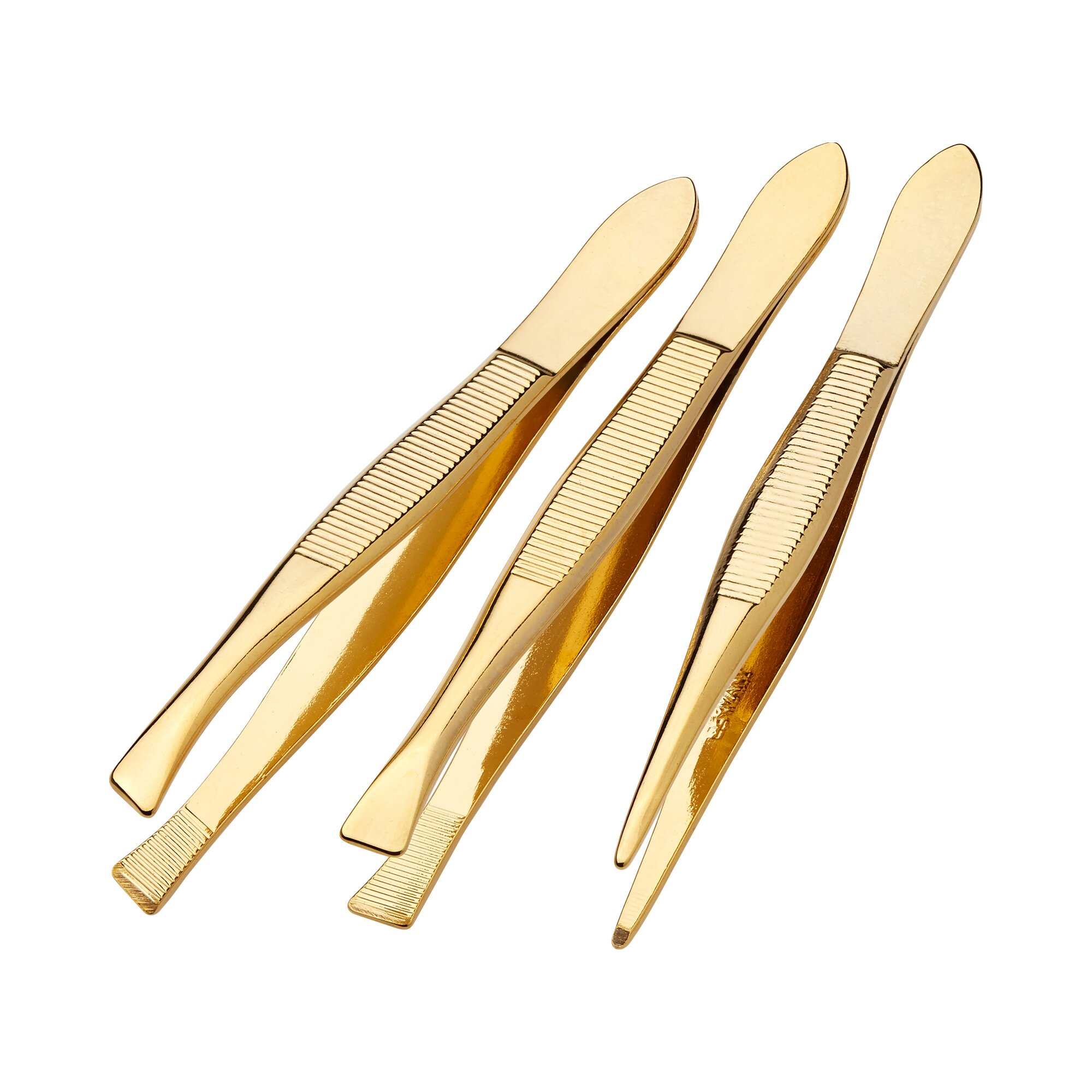 Pinces à épiler, 3 pièces