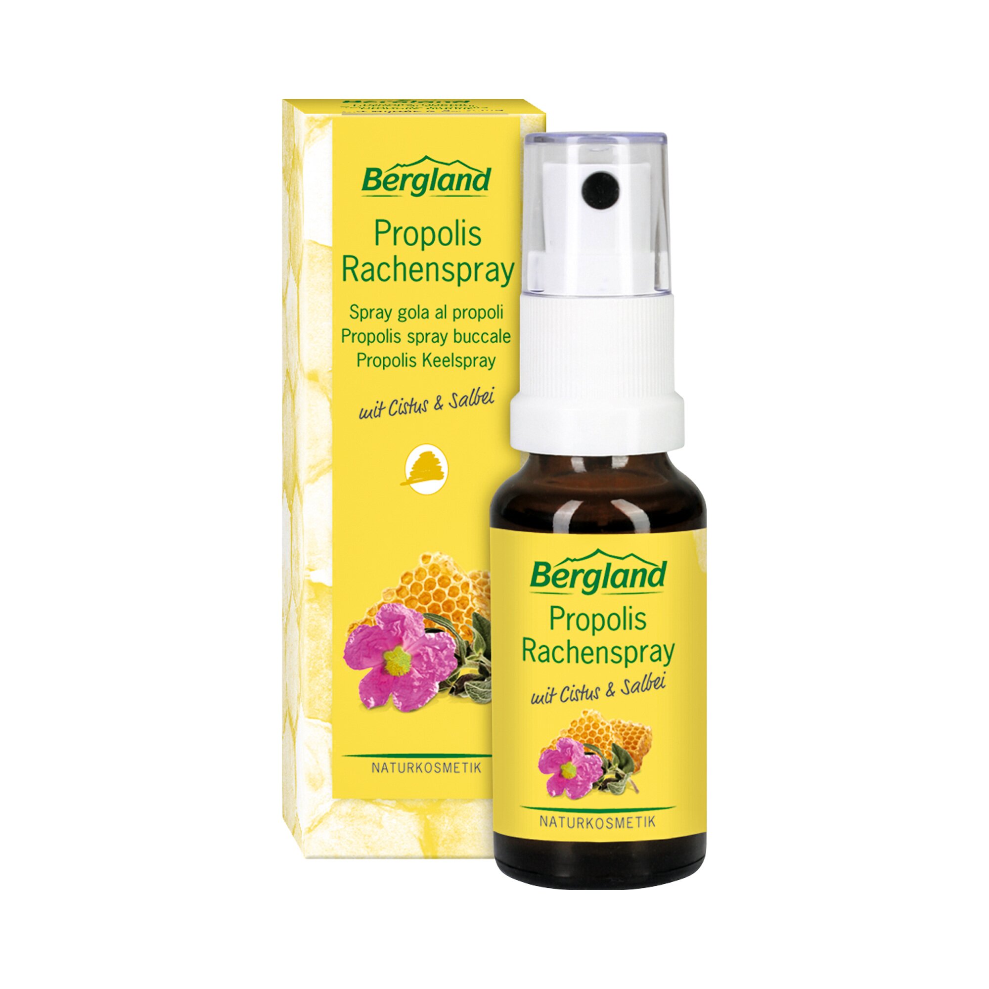 Bergland Propolis-Rachenspray, 20 ml