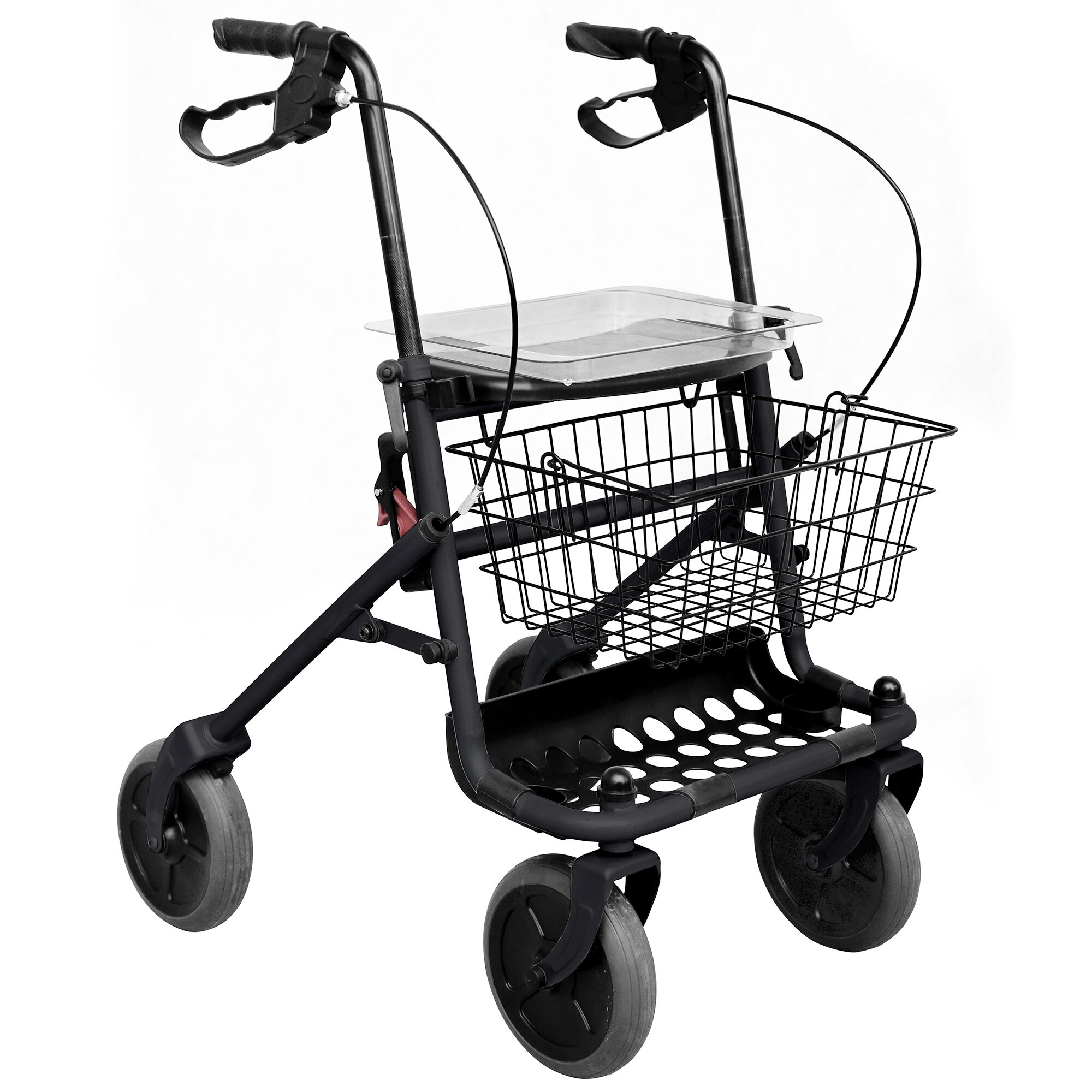 Rollator vital von REHAFORUM MEDICAL, anthrazit