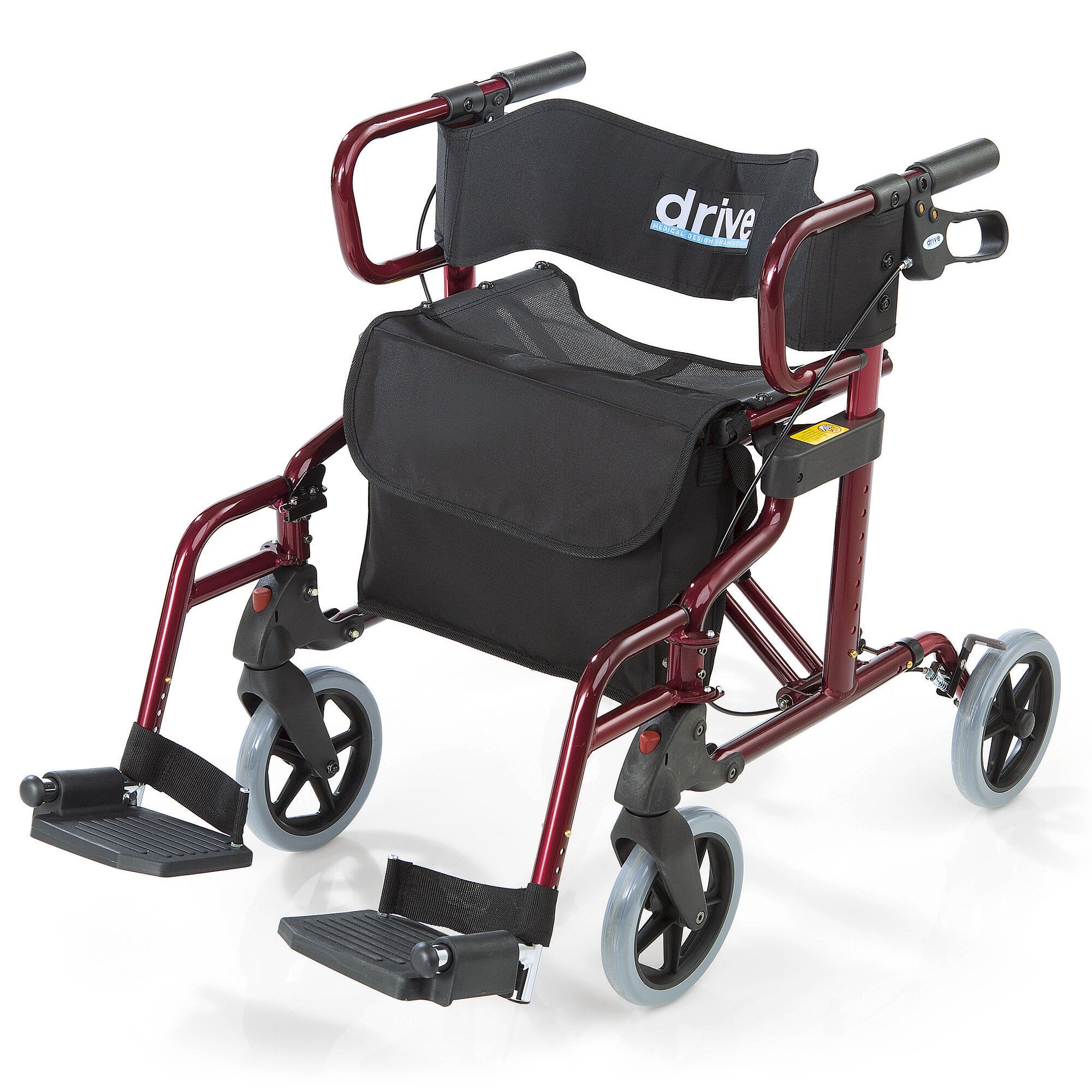 Déambulateur et fauteuil roulant 2 en 1 Diamond Deluxe
