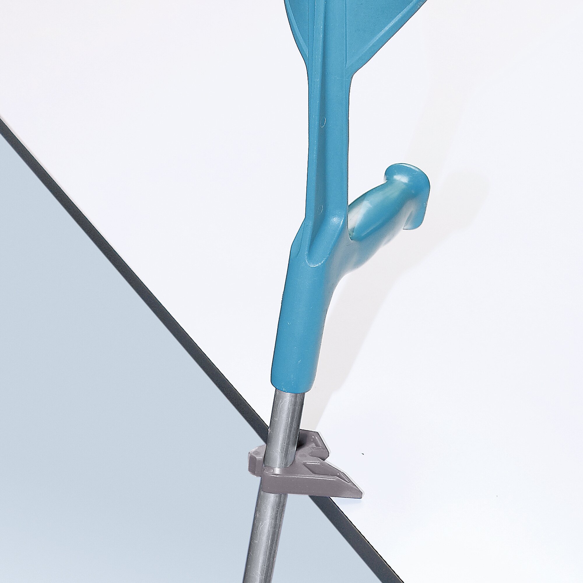 Stockhalter, grau