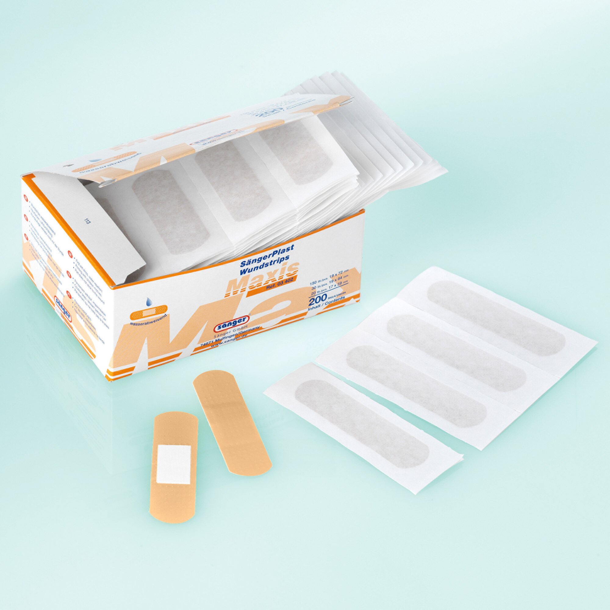 Pflasterbox Maxi, 200 Stück