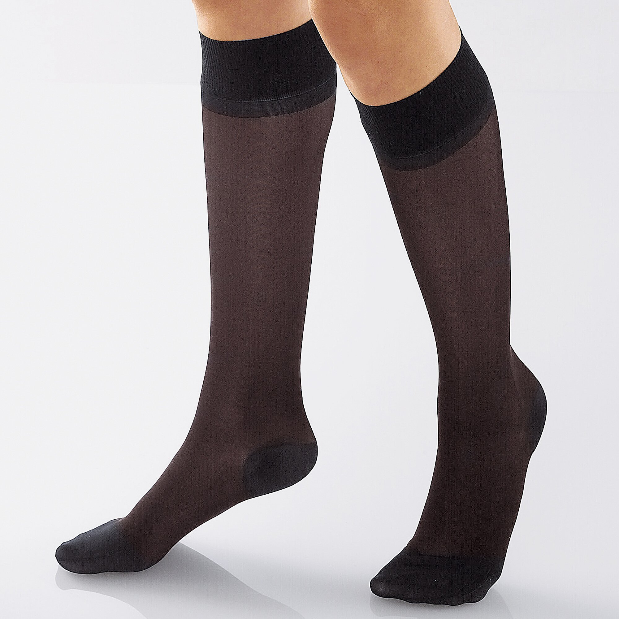 Knie-Stützstrümpfe von COMPRESSANA, Größe: XL