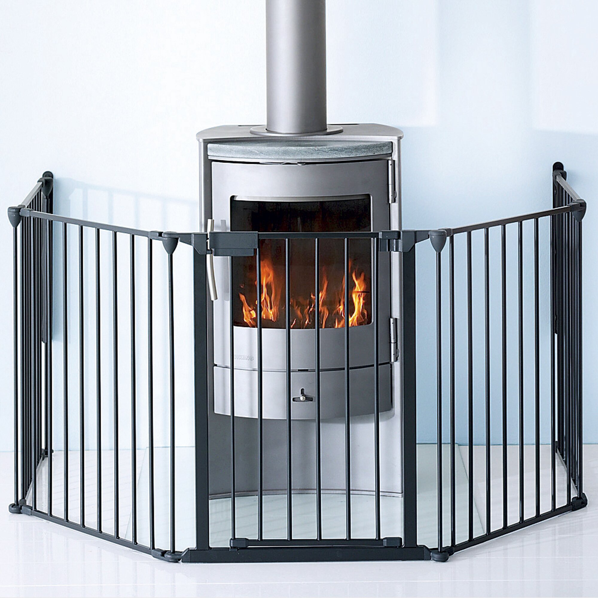 Защитный экран для печи в доме