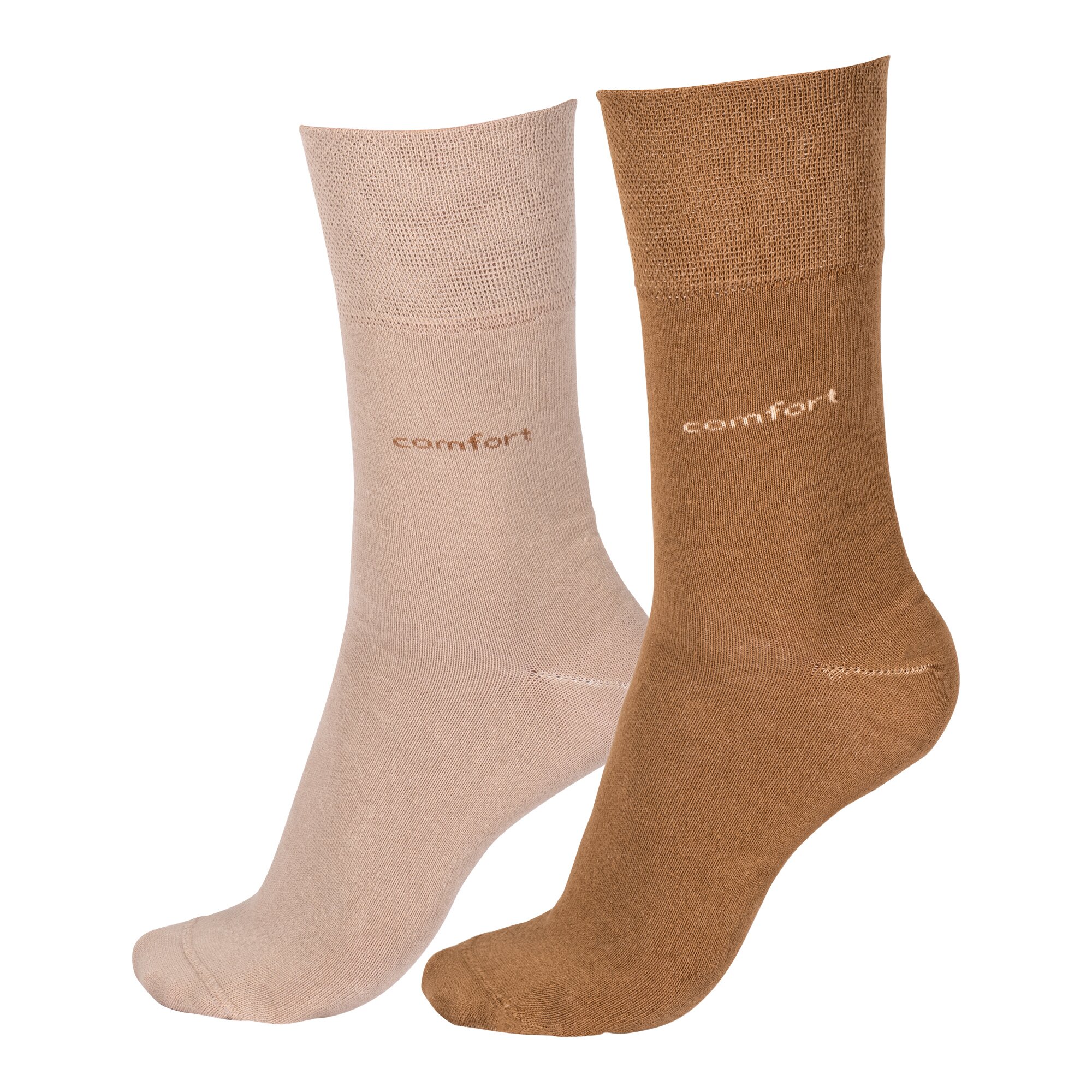Chaussettes confort, 2 paires