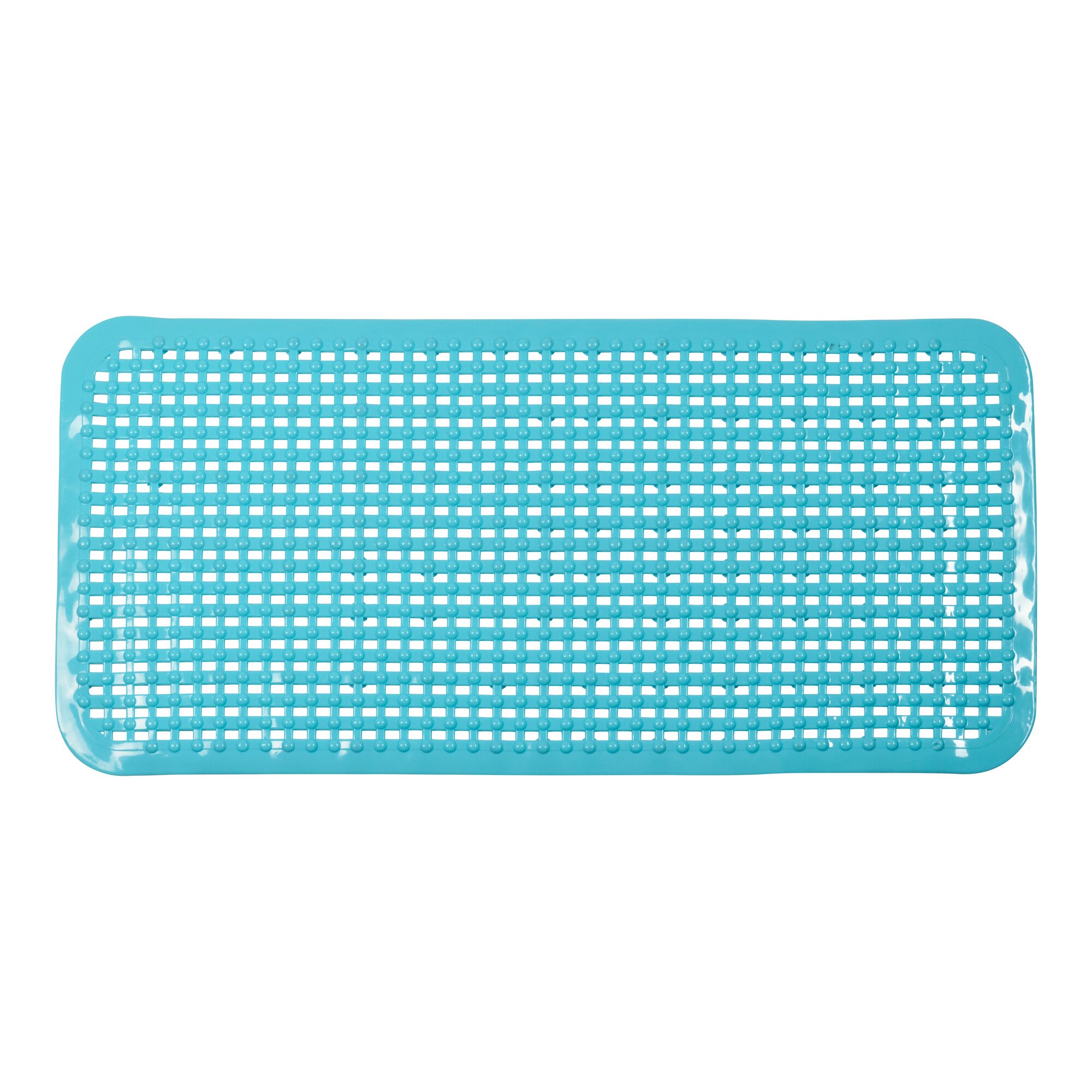 Badematte, blau
