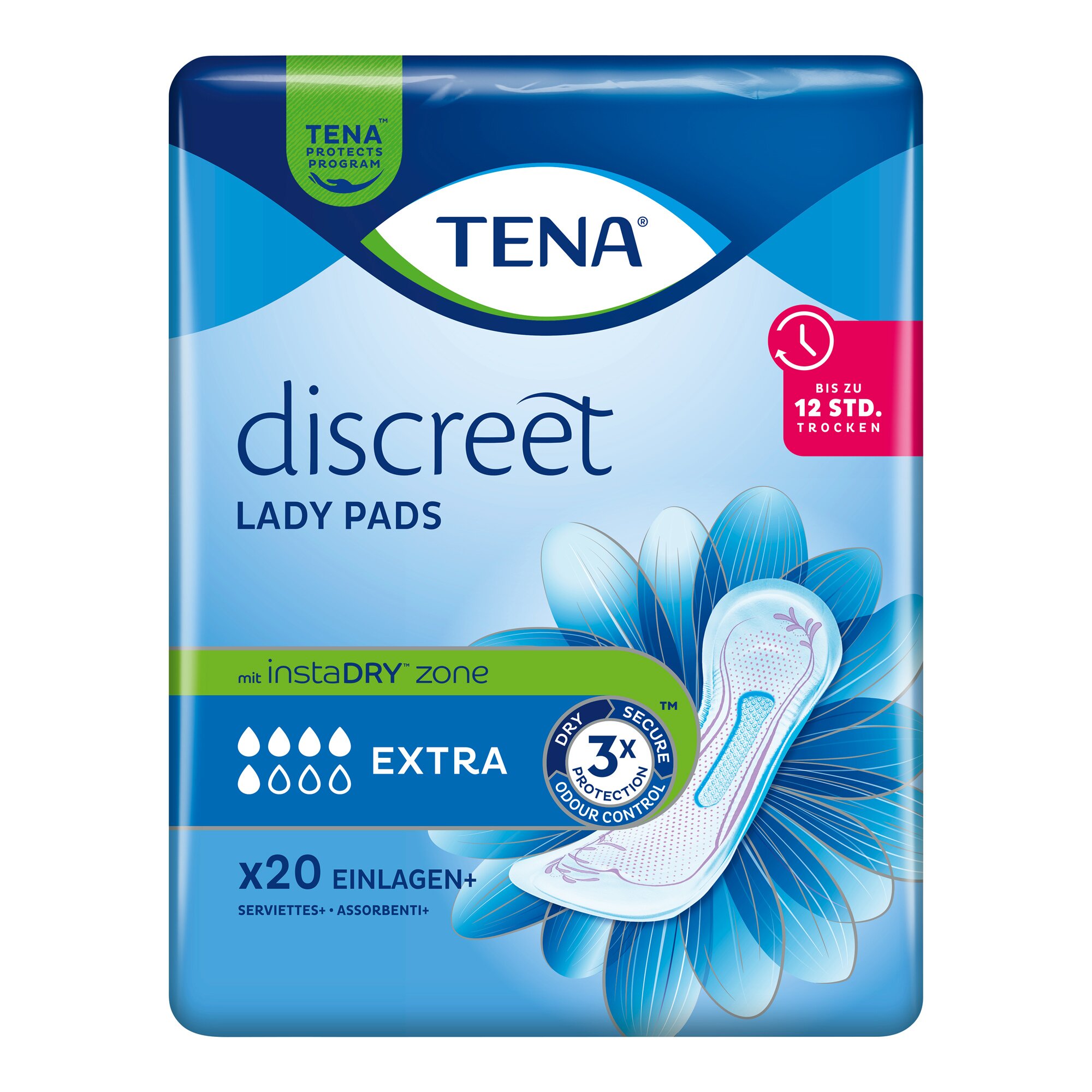 Image of TENA Einlagen Lady Pads discreet