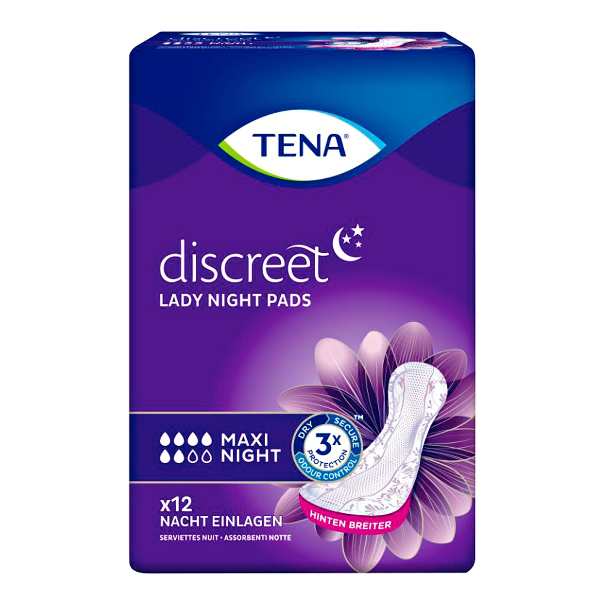 TENA Tena Lady Discreet Maxi Night