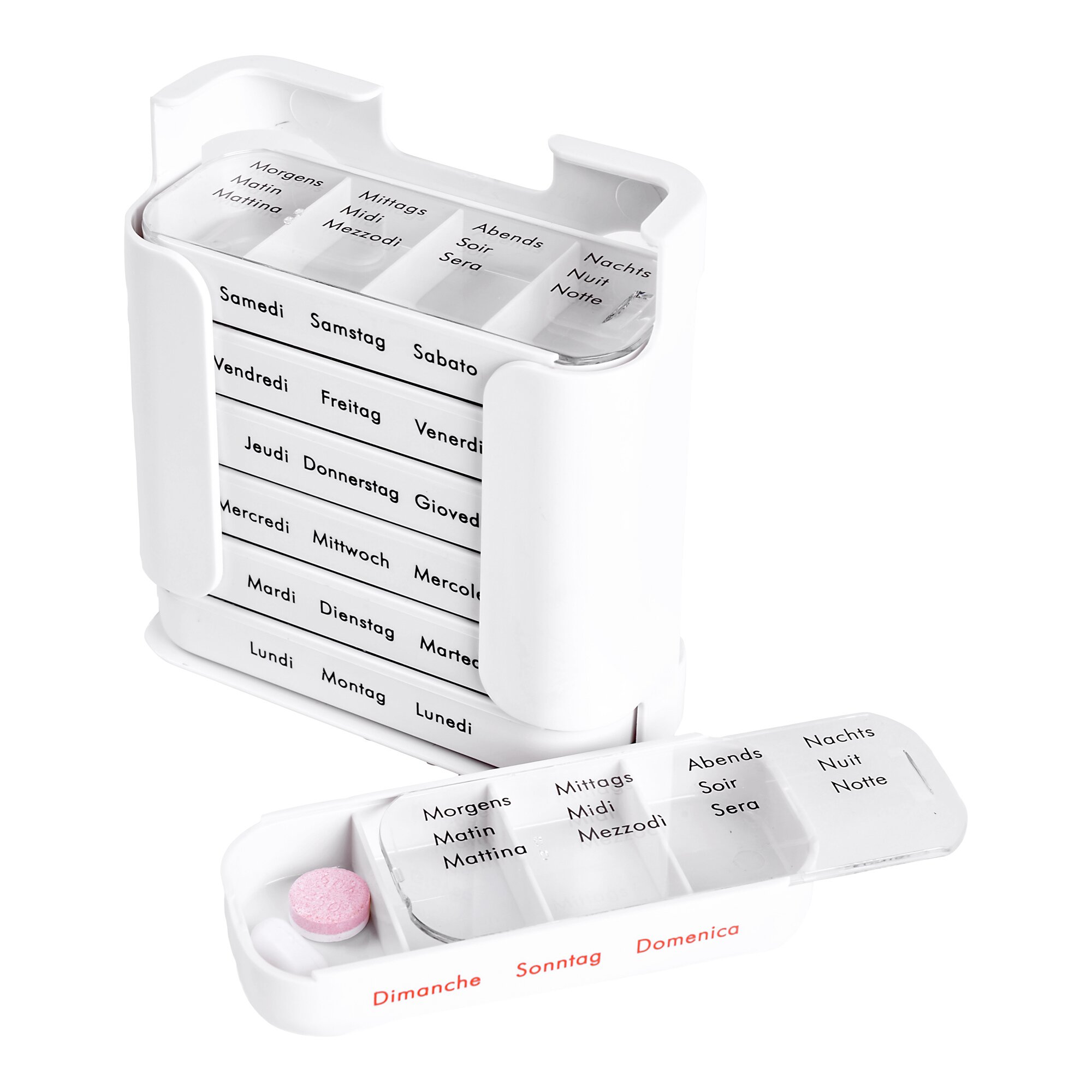 Tablettendispenser „7 tage“ von REHAFORUM MEDICAL