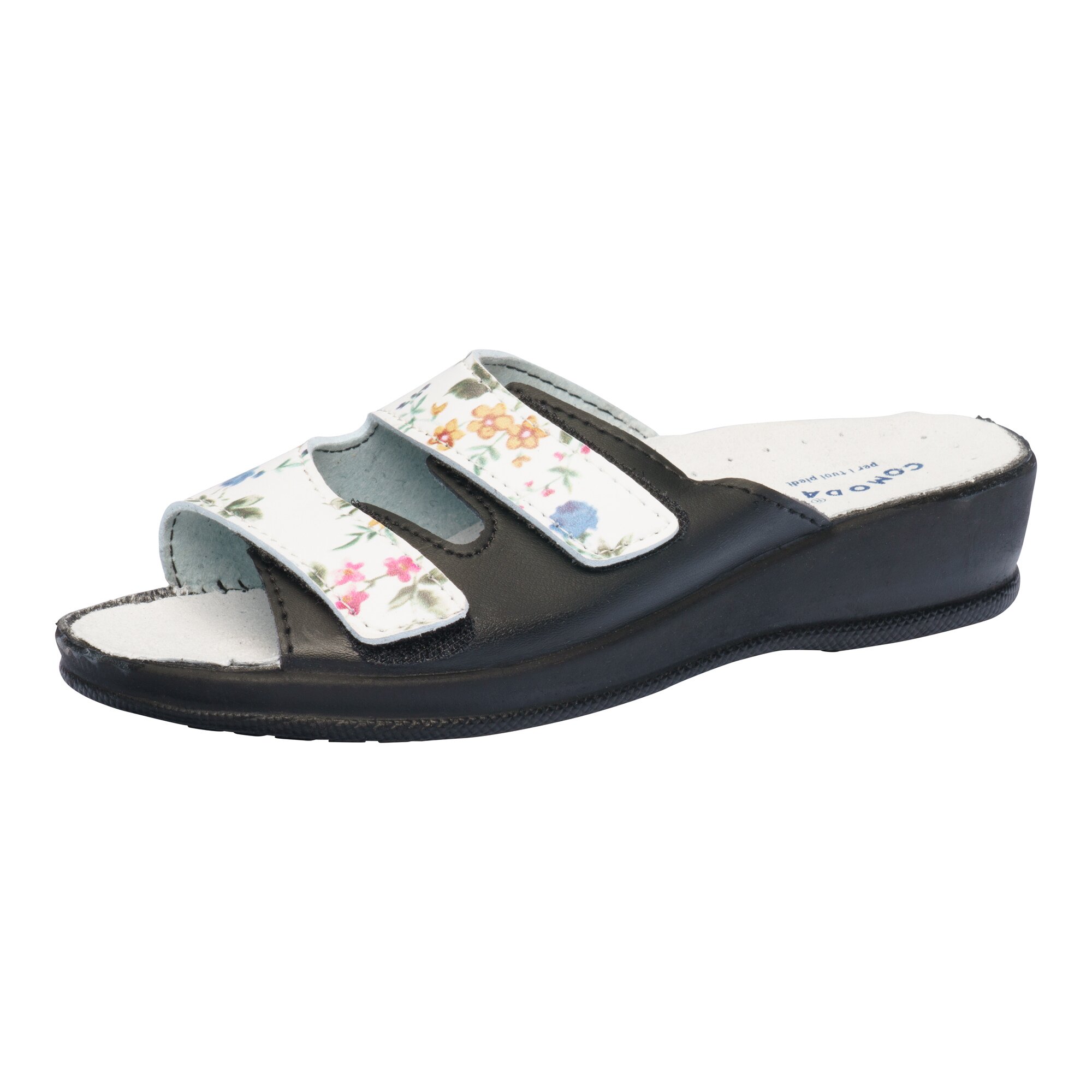 Sommer-Pantolette Modena, Größe: 42, schwarz