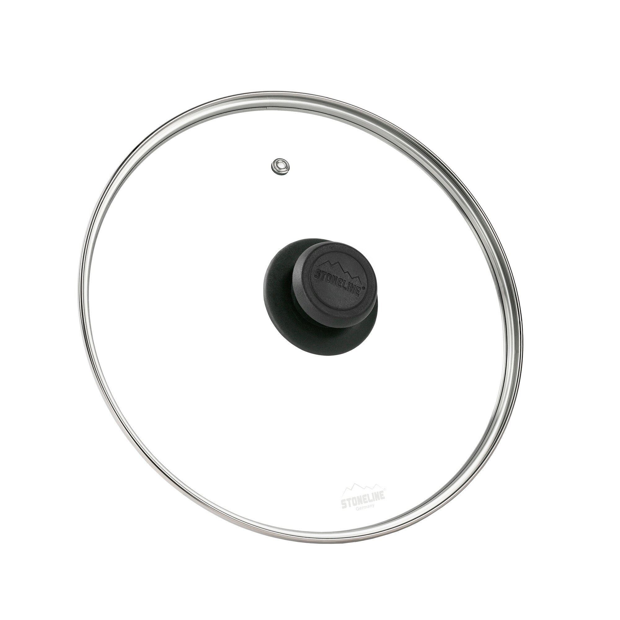 ® Glasdeckel 26 cm Schwarz