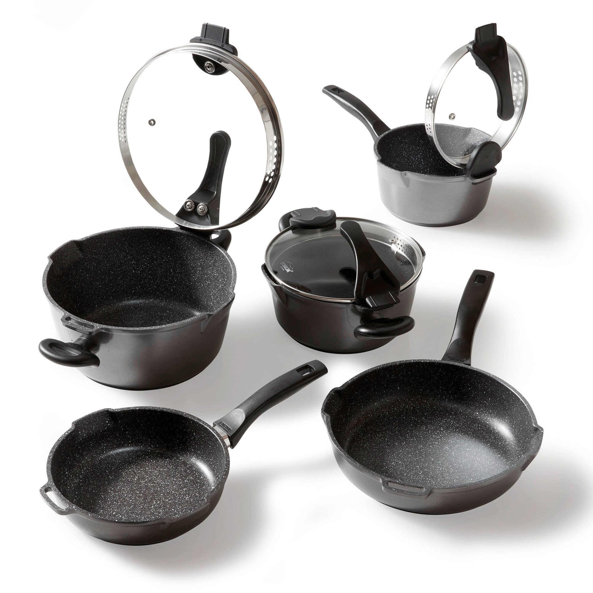 ® FUTURE Kochgeschirr-Set 8-teilig 18/20/24 mit Deckeln