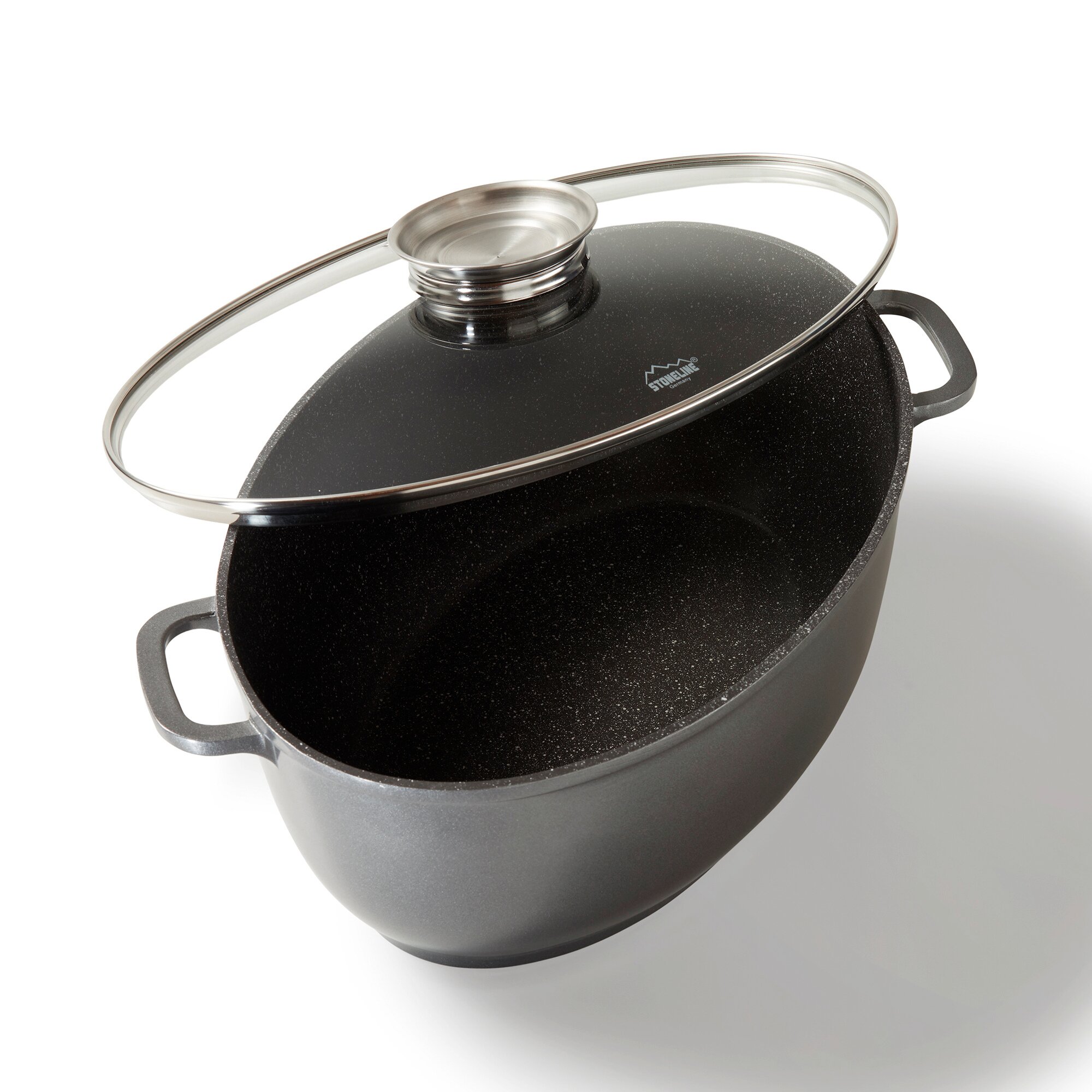 ® Bräter Schmortopf Oval 39x26 cm mit Deckel