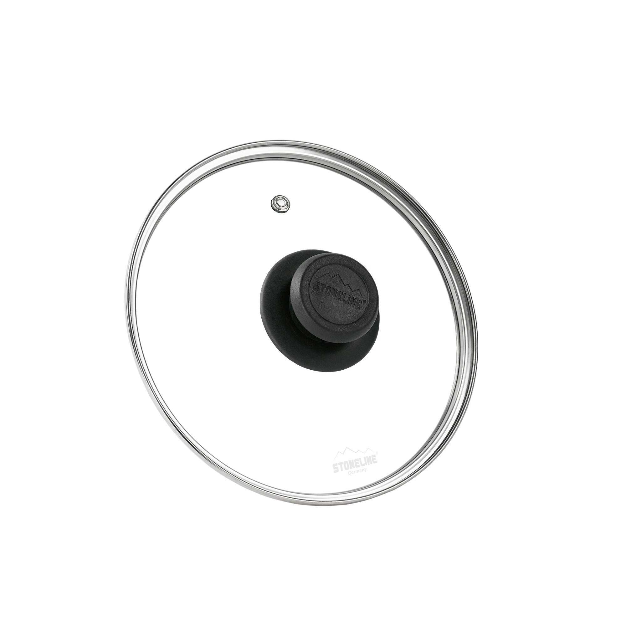 ® Glasdeckel 20 cm Schwarz