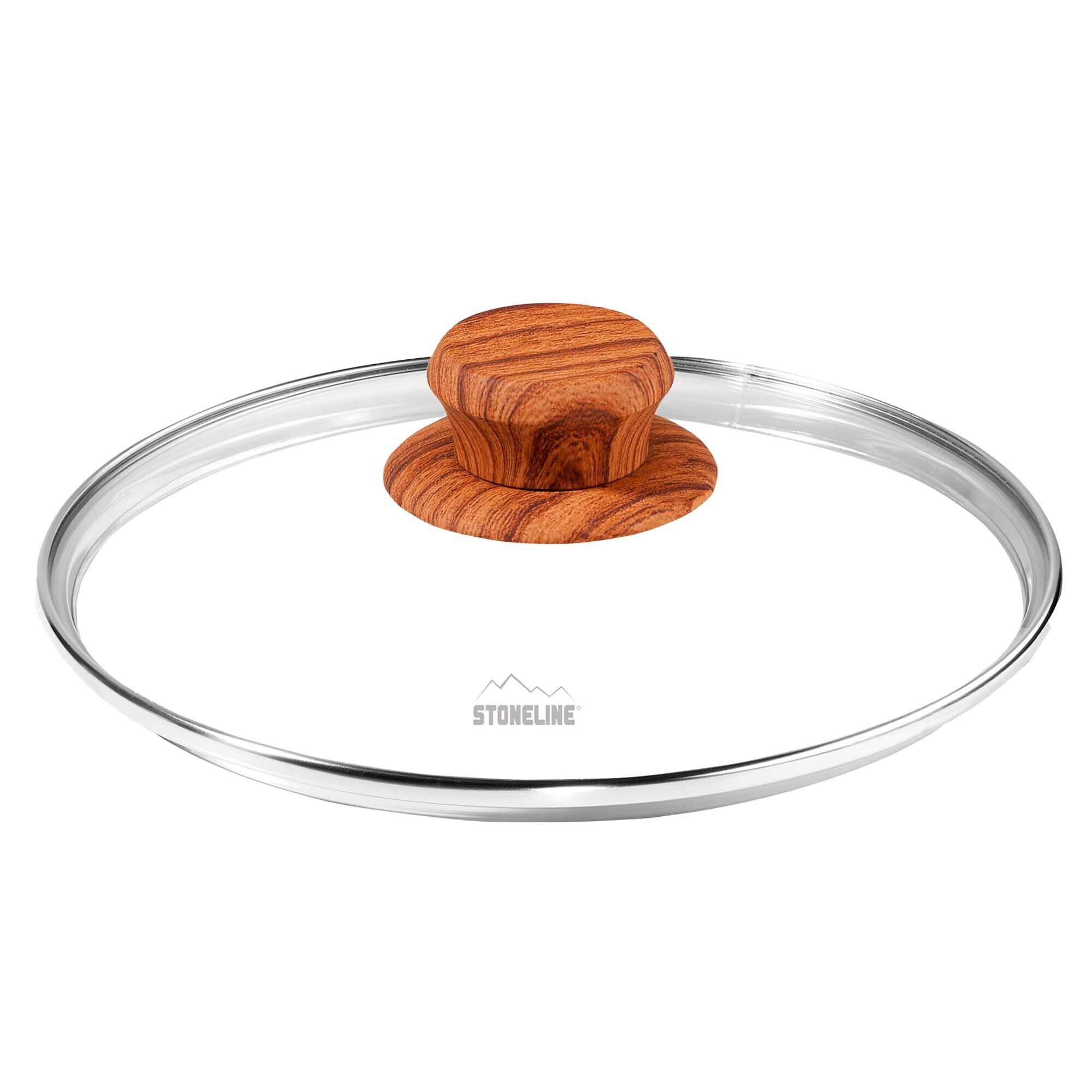 ® Back to Nature Glasdeckel 28 cm Holzoptik