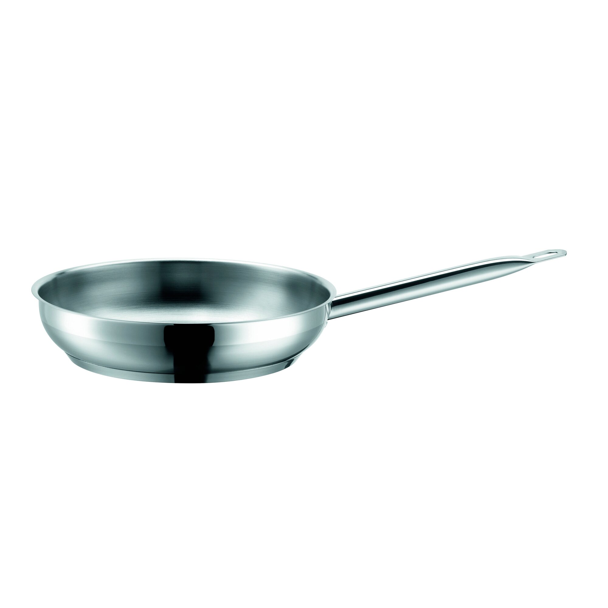 Mäser Bratpfanne Edelstahl PROFESSIONAL I silber