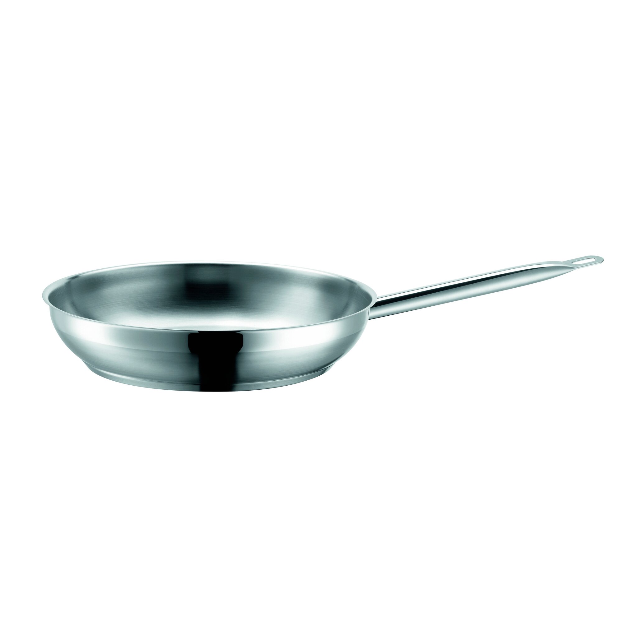 Mäser Bratpfanne Edelstahl PROFESSIONAL I silber