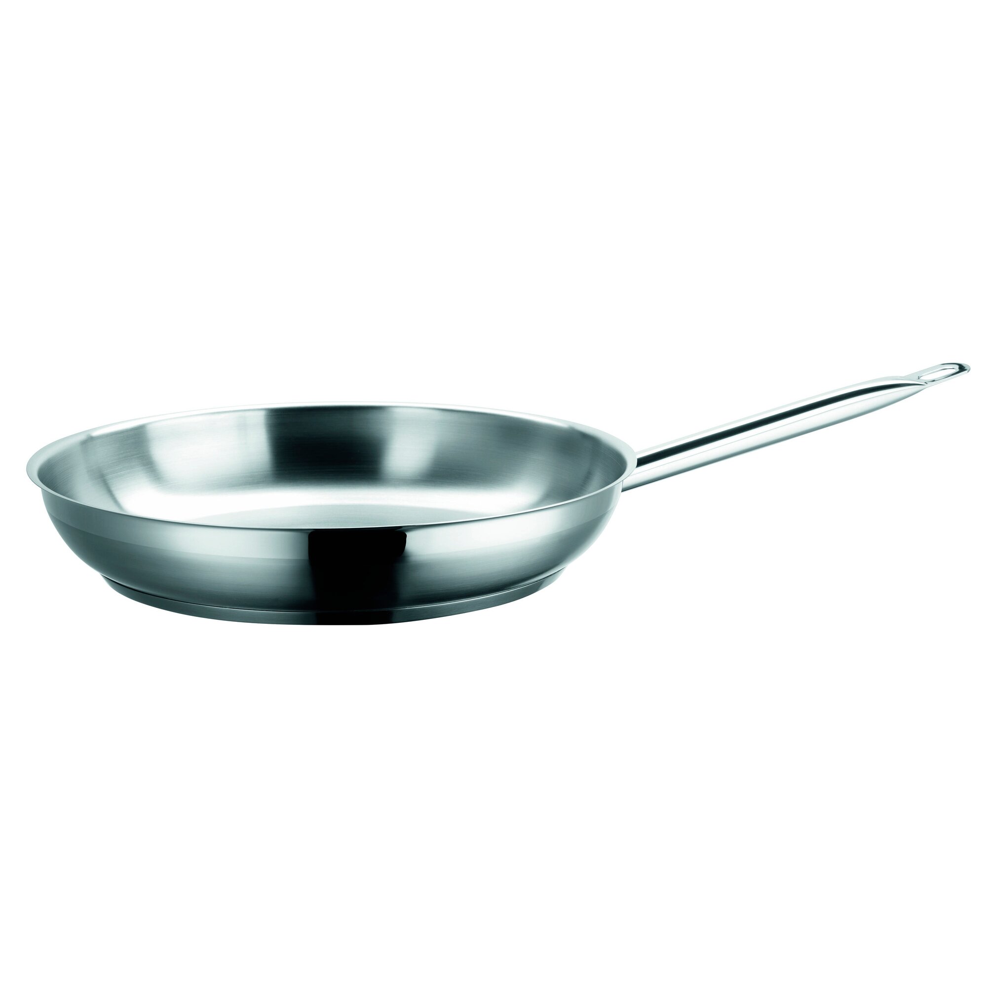 Mäser Bratpfanne Edelstahl PROFESSIONAL I silber