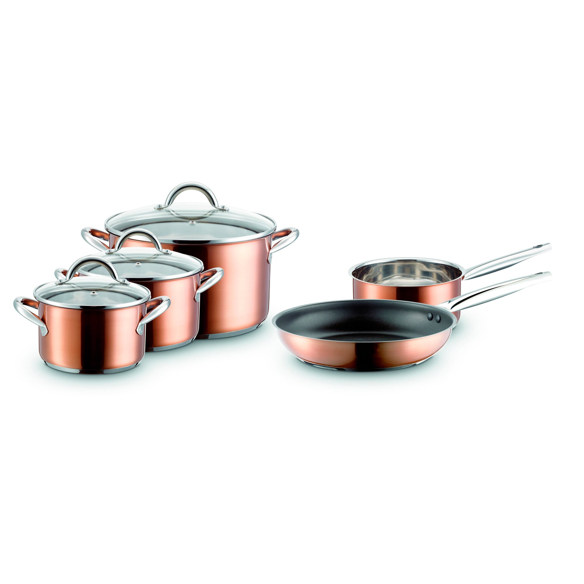 Mäser Kochtopf-Set Asterion braun