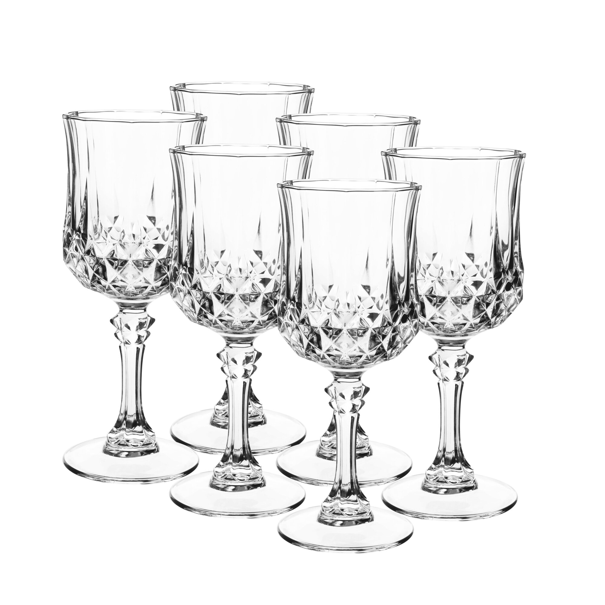 Weinglas, Glas LONGCHAMP transparent