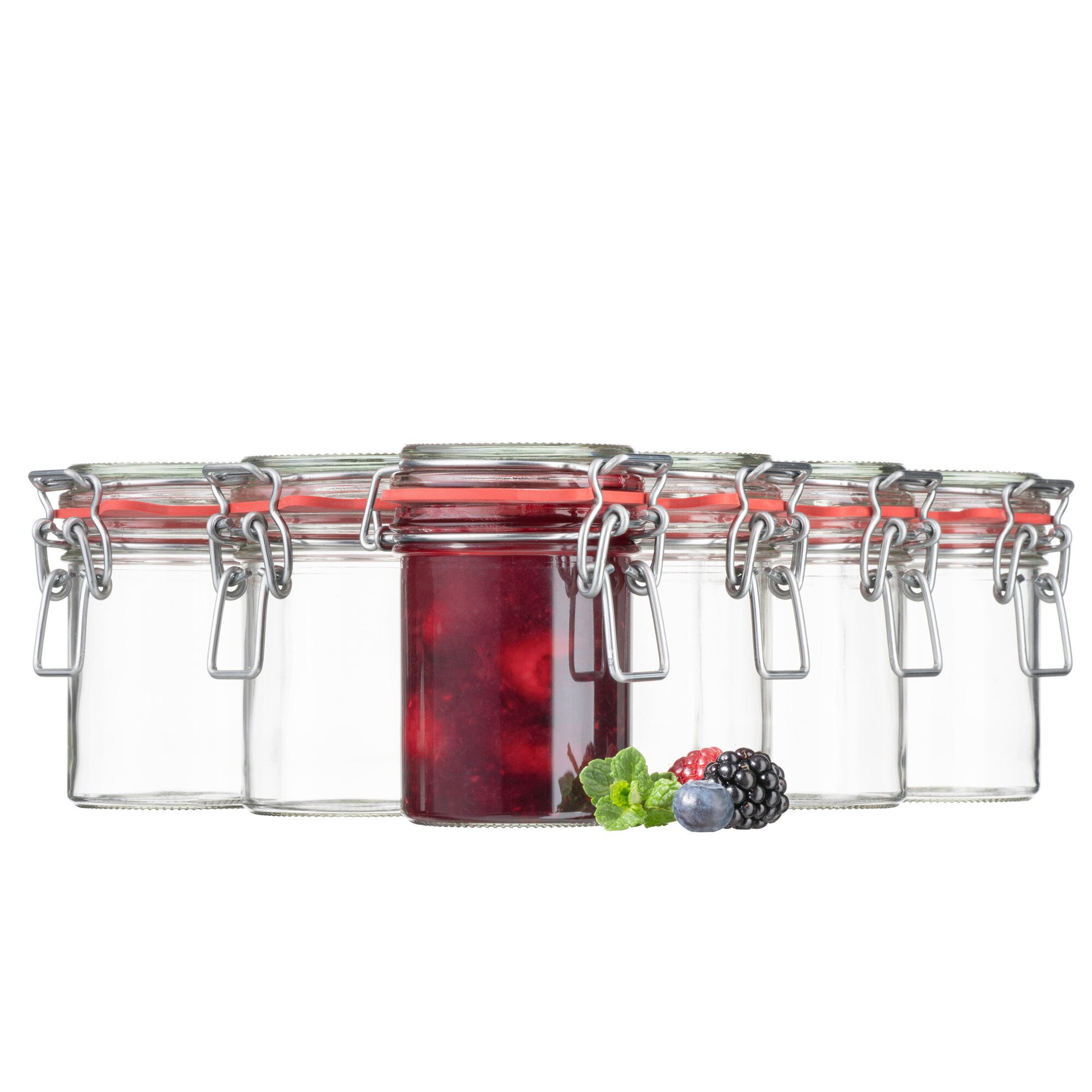 Mäser Einmachglas mit Deckel, 21,2 cl GOTHIKA transparent