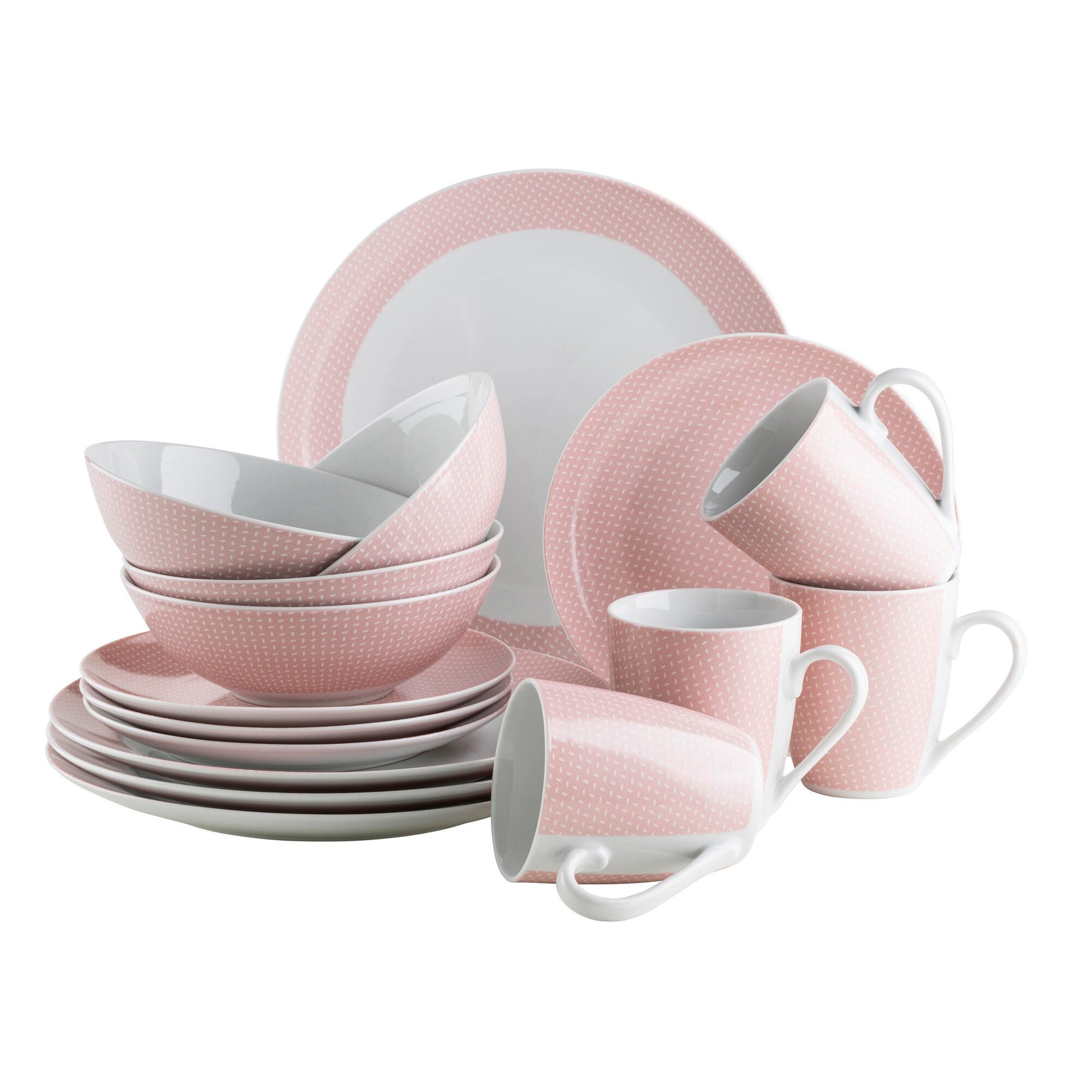 Mäser Geschirr-Set, Porzellan Kitchen Time II