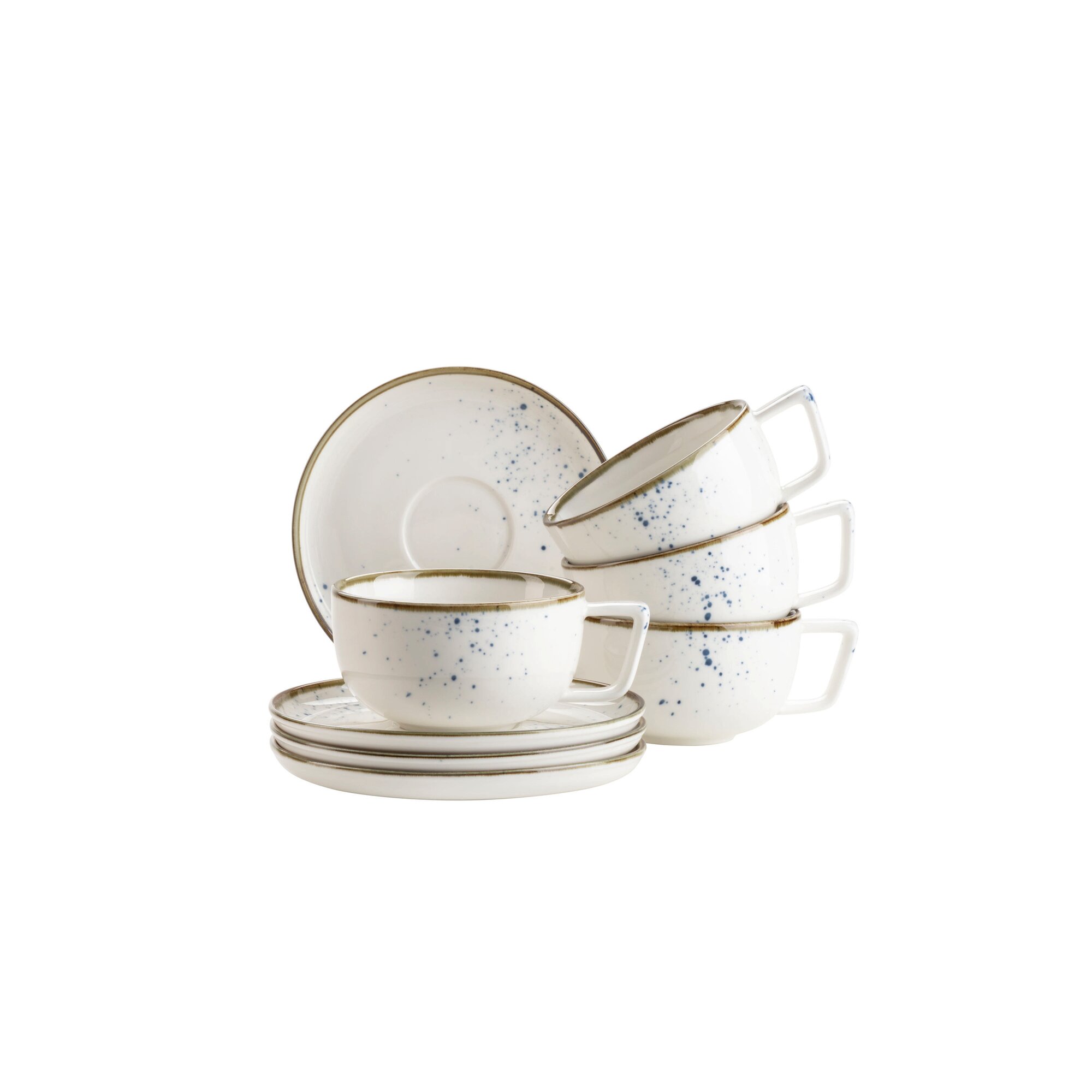Mäser Kaffeetassen-Set, Porzellan Pintar