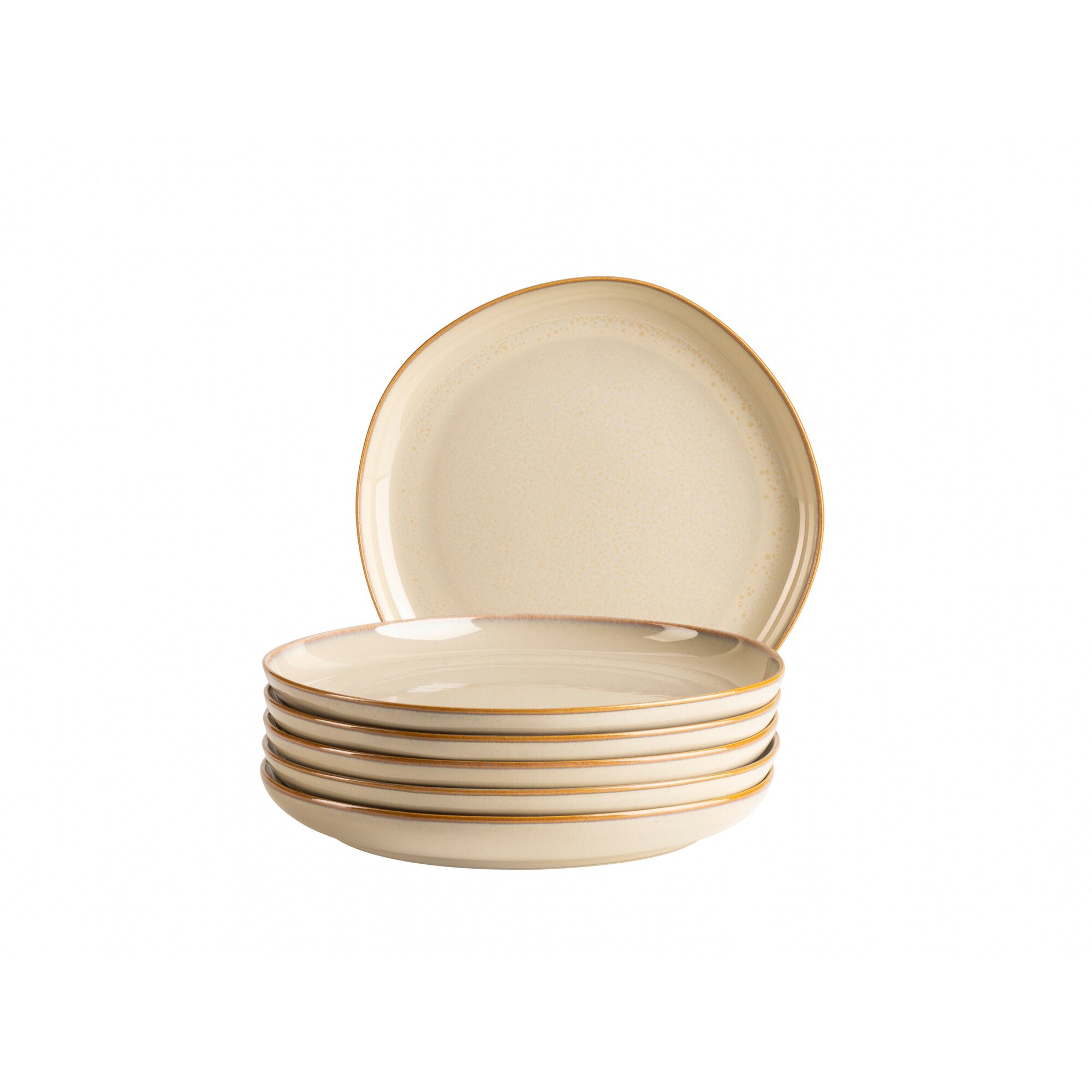 Mäser Dessertteller Set, Steinzeug Cordelia